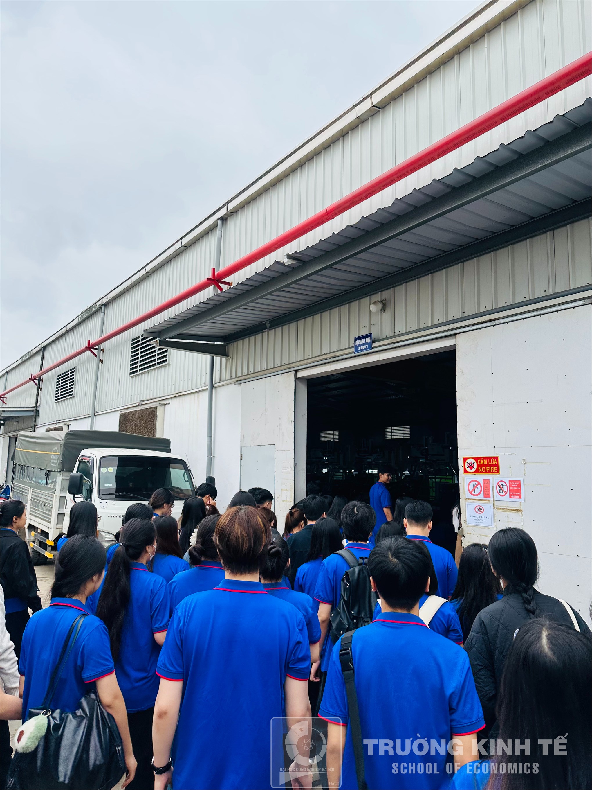 Tham quan thực tế doanh nghiệp Trường Kinh tế: Sinh viên Khoa Quản trị tham gia chương trình trải nghiệm thực tế và tư vấn hướng nghiệp tại Công ty Cổ phần Chang Chuang