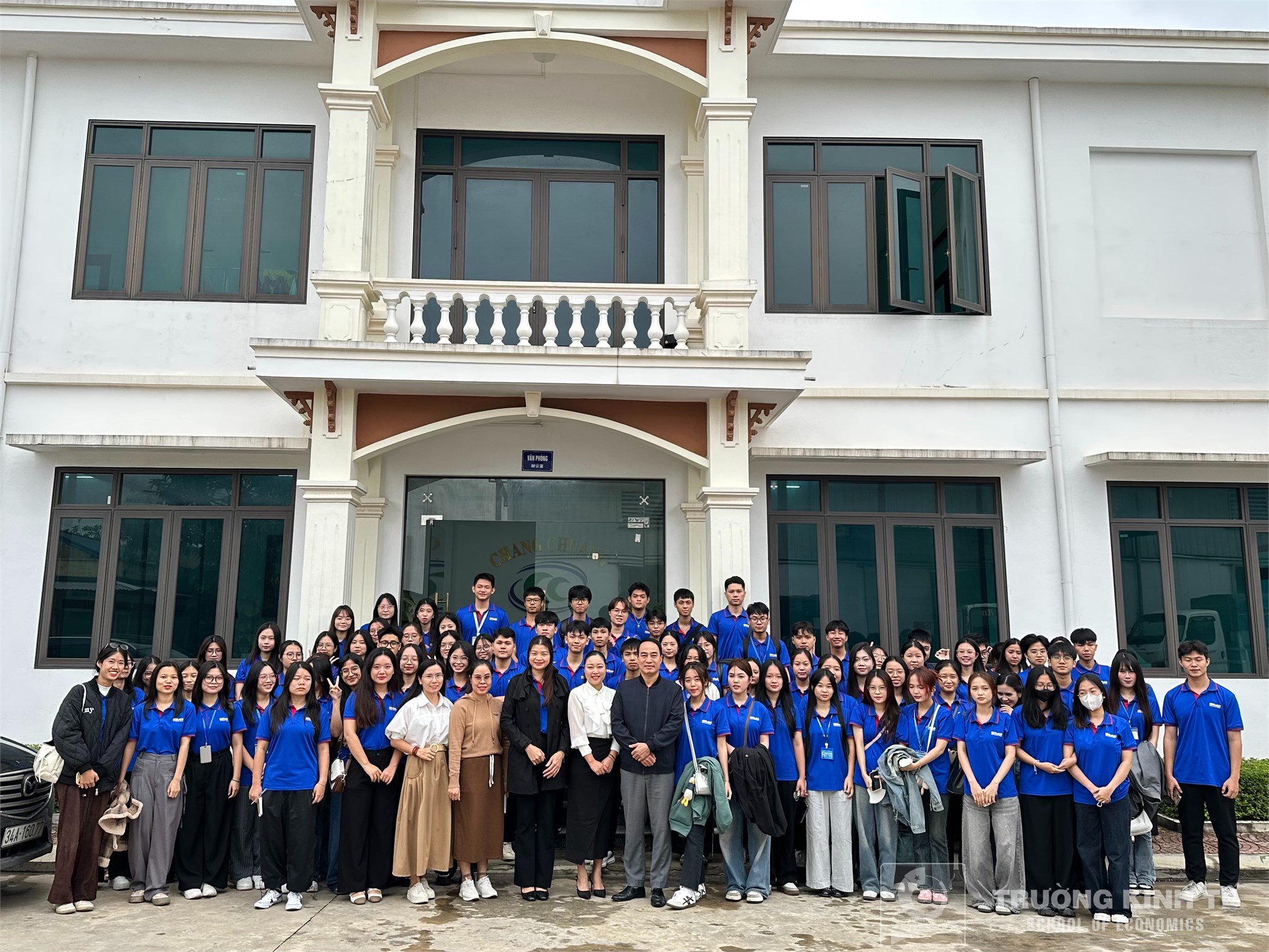 Tham quan thực tế doanh nghiệp Trường Kinh tế: Sinh viên Khoa Quản trị tham gia chương trình trải nghiệm thực tế và tư vấn hướng nghiệp tại Công ty Cổ phần Chang Chuang