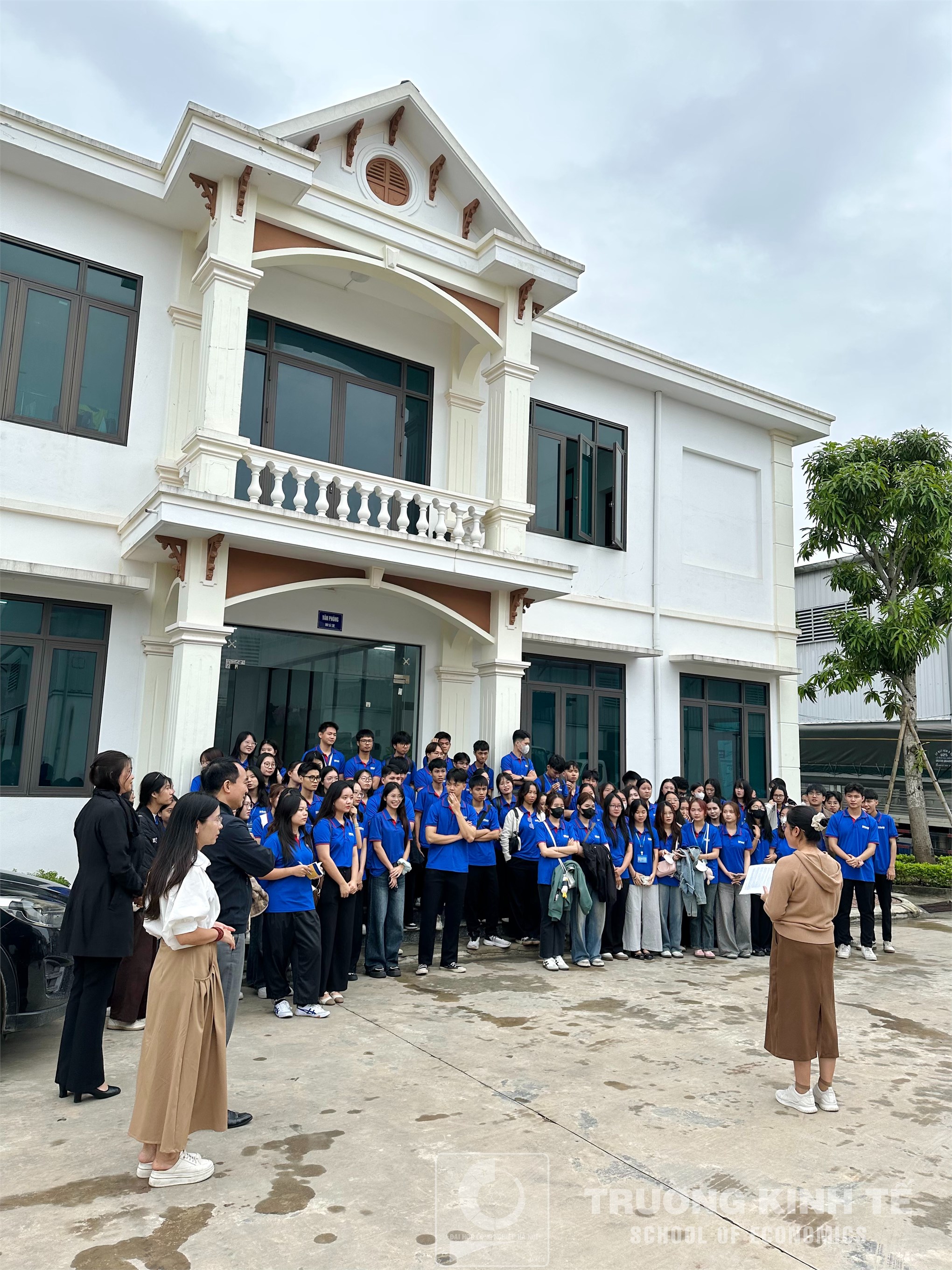 Tham quan thực tế doanh nghiệp Trường Kinh tế: Sinh viên Khoa Quản trị tham gia chương trình trải nghiệm thực tế và tư vấn hướng nghiệp tại Công ty Cổ phần Chang Chuang