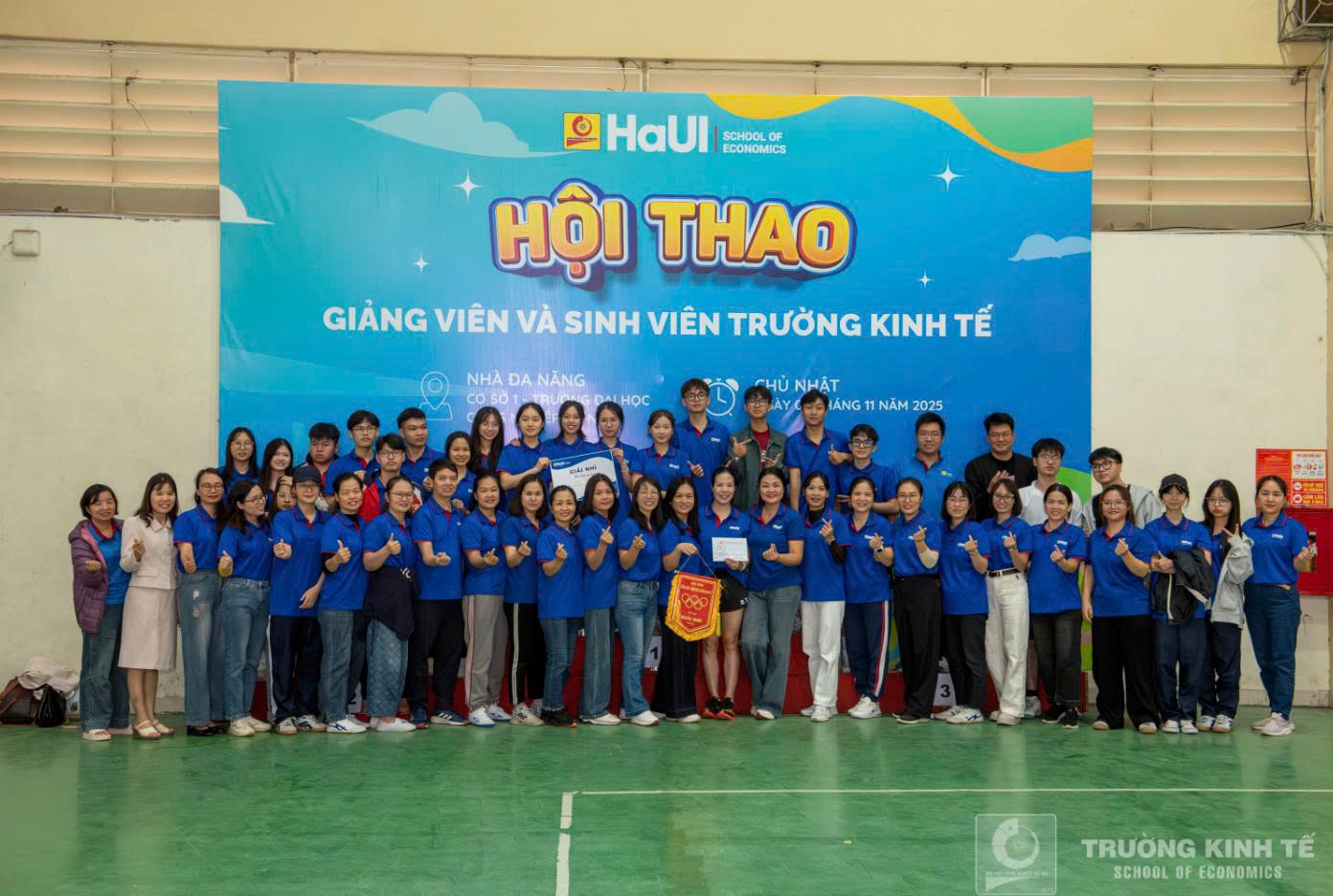 Hội thao “Giảng viên và Sinh viên Trường Kinh tế 2025” – lan tỏa tinh thần thể thao, gắn kết và sẻ chia