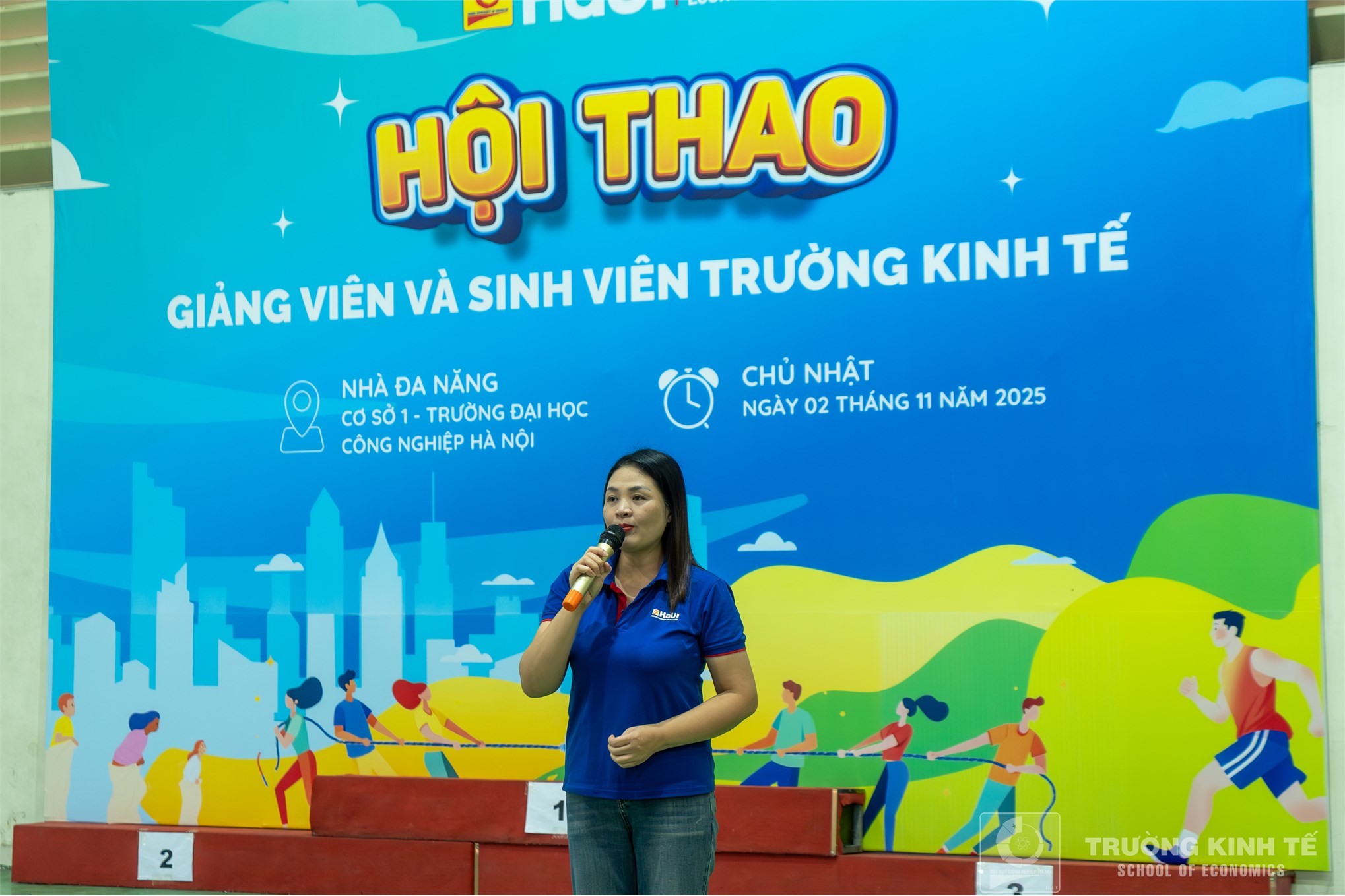 Hội thao “Giảng viên và Sinh viên Trường Kinh tế 2025” – lan tỏa tinh thần thể thao, gắn kết và sẻ chia