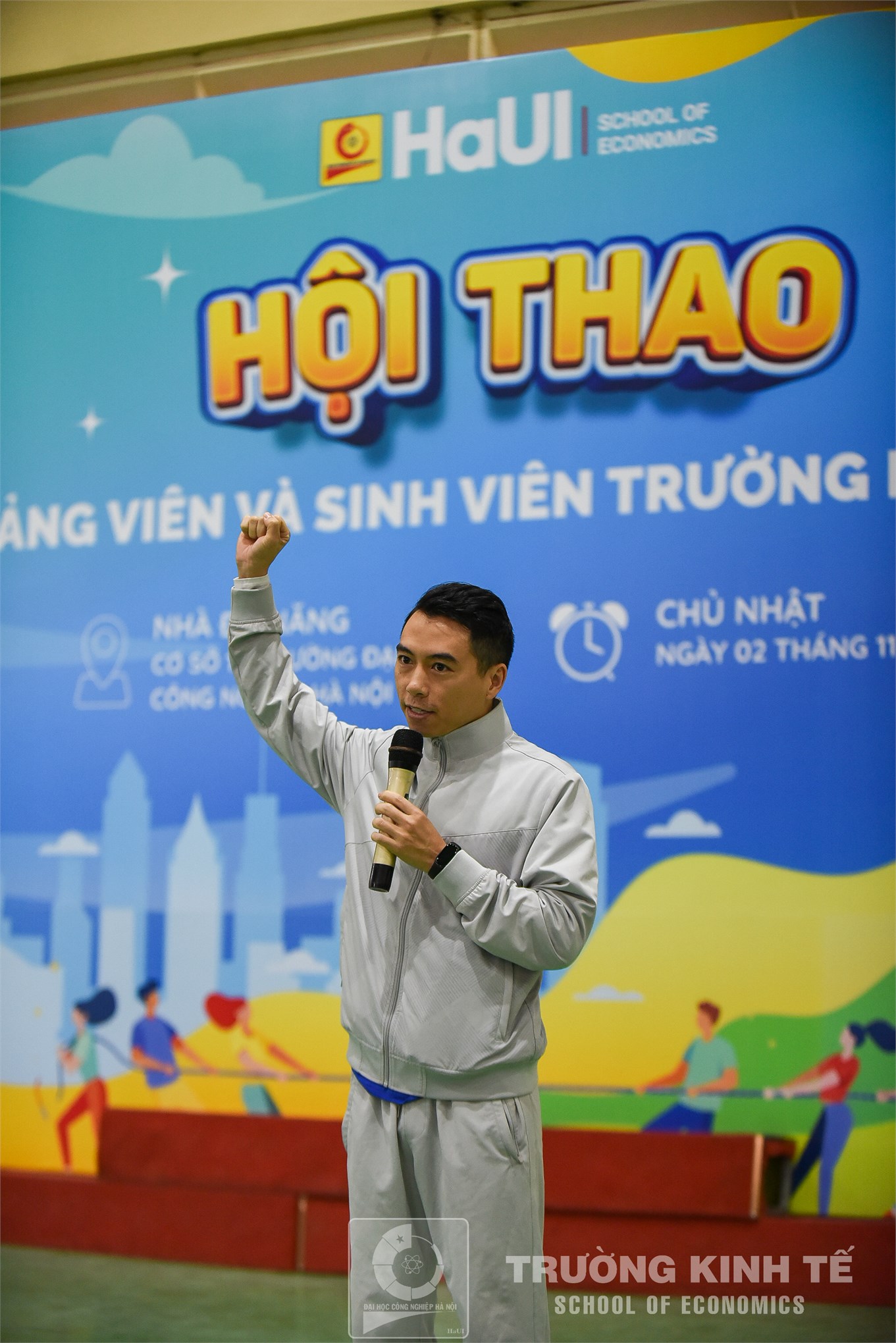 Hội thao “Giảng viên và Sinh viên Trường Kinh tế 2025” – lan tỏa tinh thần thể thao, gắn kết và sẻ chia