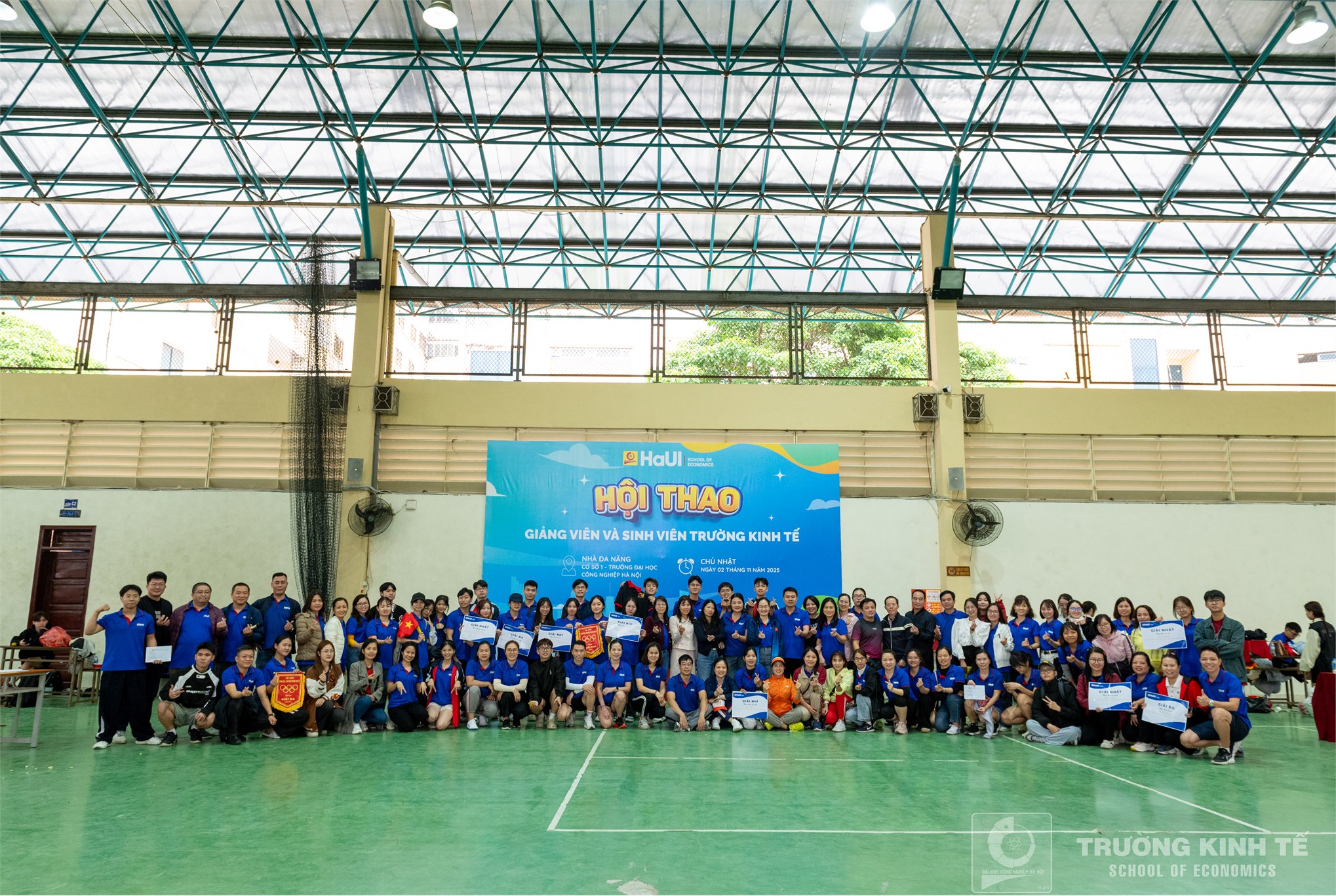 Hội thao “Giảng viên và Sinh viên Trường Kinh tế 2025” – lan tỏa tinh thần thể thao, gắn kết và sẻ chia