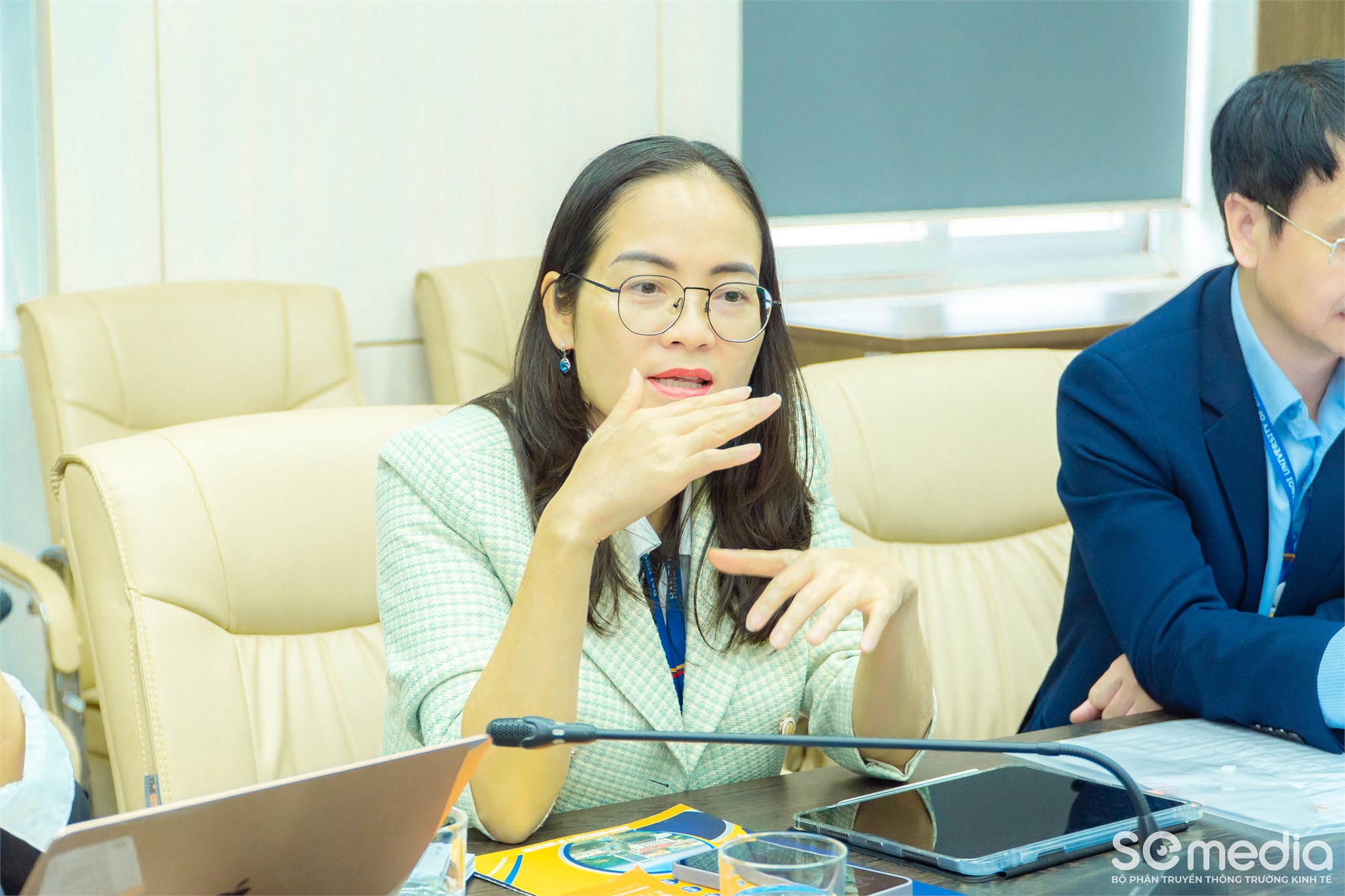 Trường Kinh tế tiếp và làm việc với đại diện Đại học Quốc lập Vân Lâm (YUNTECH), Đài Loan, Trung Quốc: Thúc đẩy hợp tác quốc tế trong đào tạo và nghiên cứu