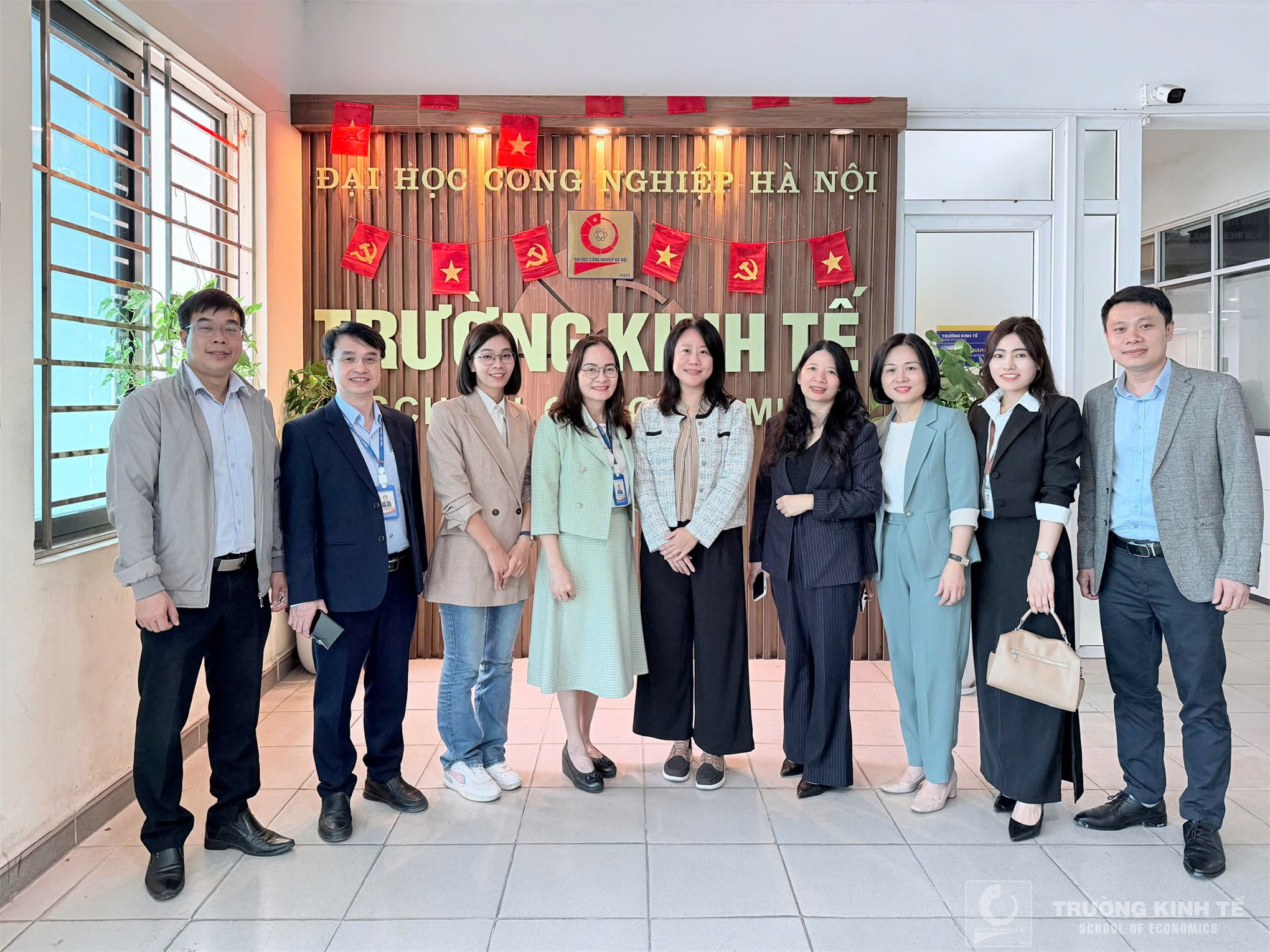 Trường Kinh tế tiếp và làm việc với đại diện Đại học Quốc lập Vân Lâm (YUNTECH), Đài Loan, Trung Quốc: Thúc đẩy hợp tác quốc tế trong đào tạo và nghiên cứu