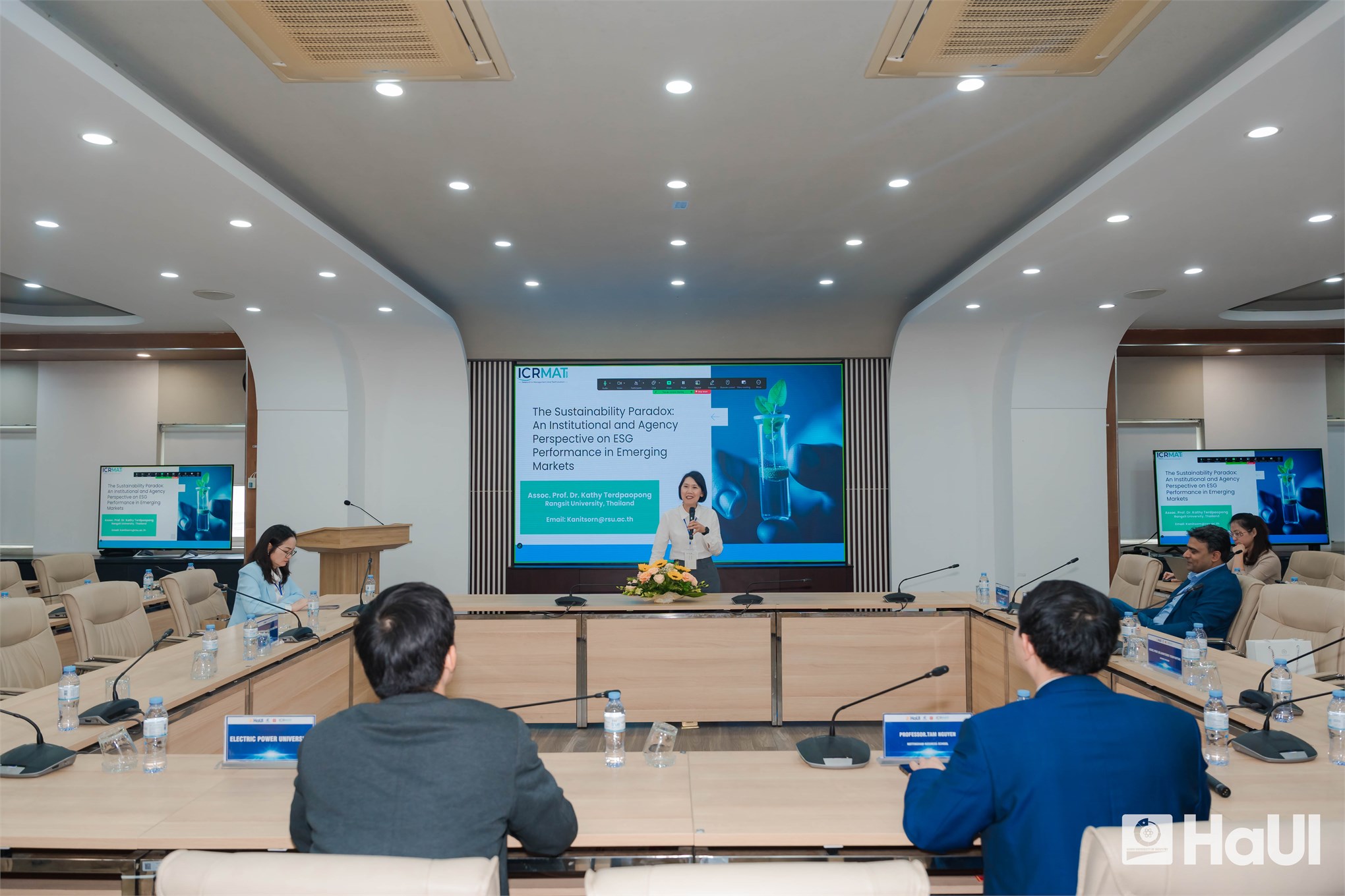 Trường Đại học Công nghiệp Hà Nội chức thành công Hội thảo quốc tế ICRMAT 2025