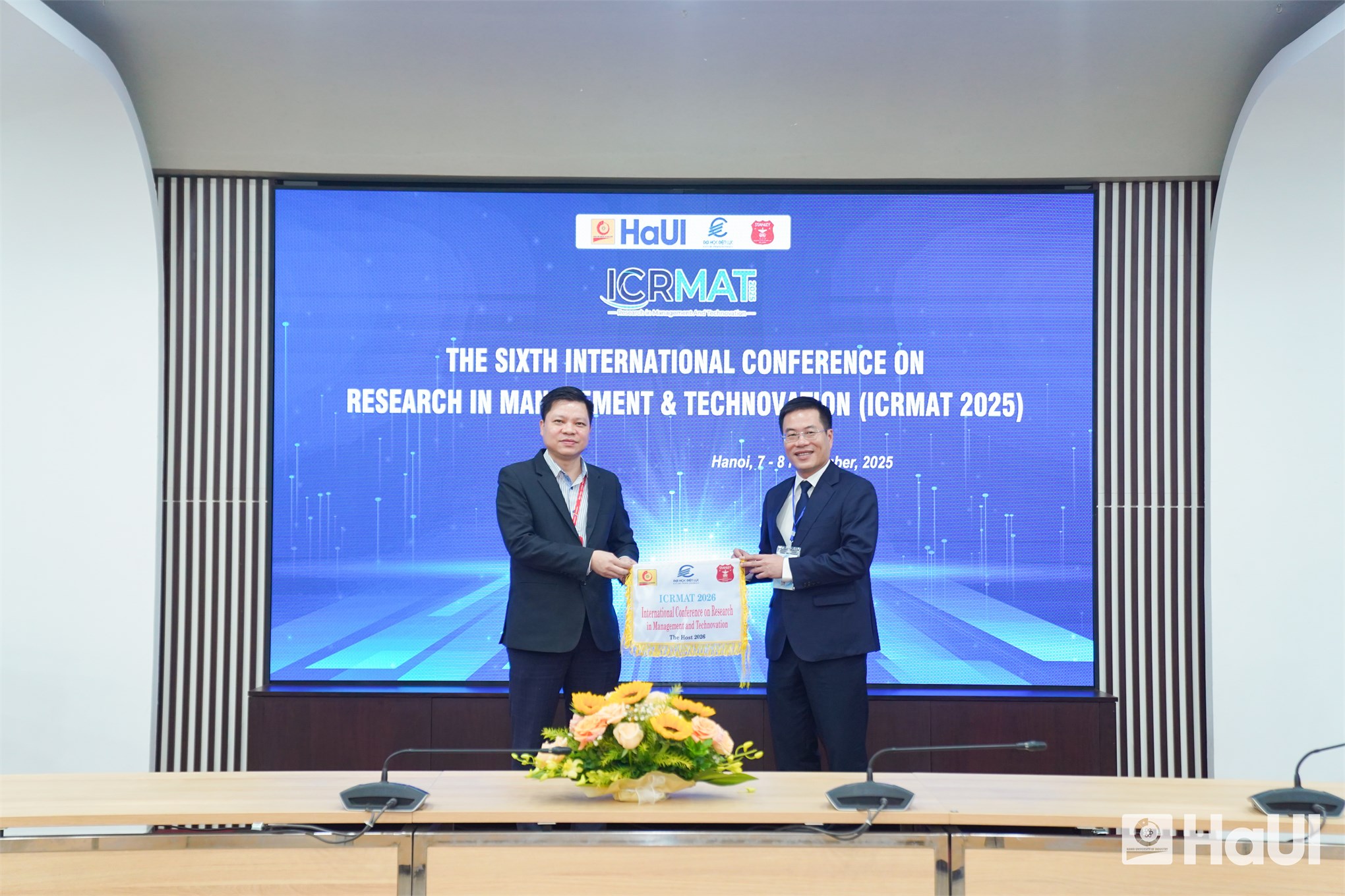 Trường Đại học Công nghiệp Hà Nội chức thành công Hội thảo quốc tế ICRMAT 2025