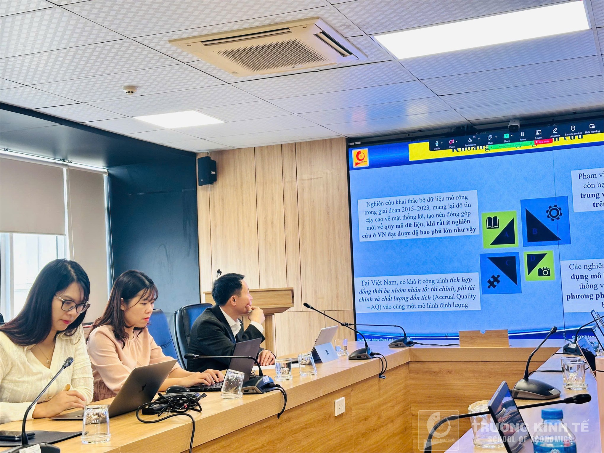 Trường Kinh tế tổ chức Seminar cho Nghiên cứu sinh ngành Kế toán – Định hướng nghiên cứu và công bố quốc tế