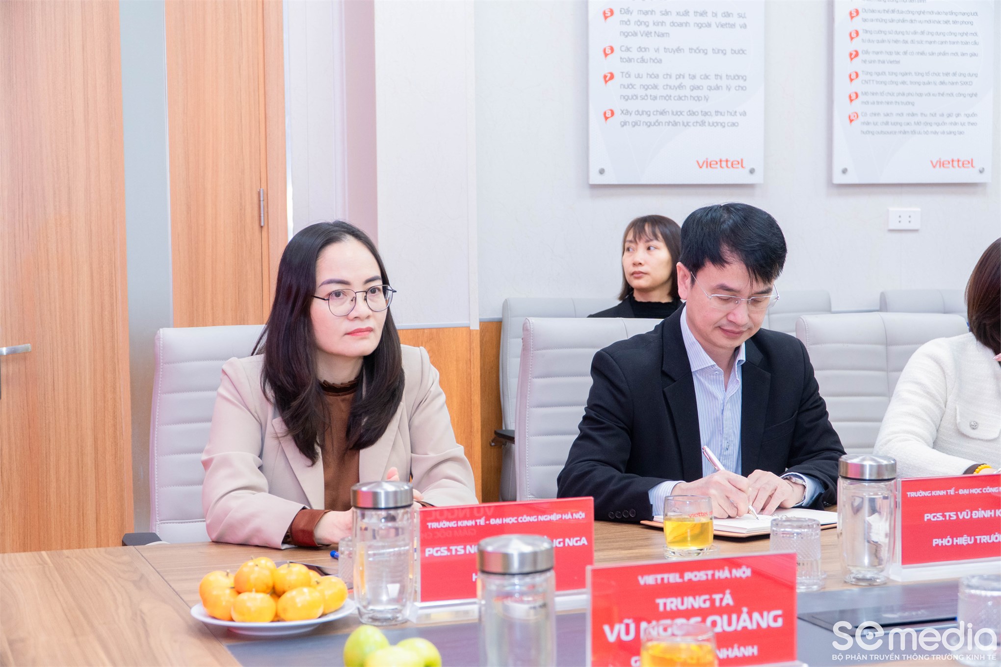 Trường Kinh tế – ĐH Công nghiệp Hà Nội và Viettel Post Hà Nội tăng cường hợp tác toàn diện trong đào tạo và phát triển nguồn nhân lực