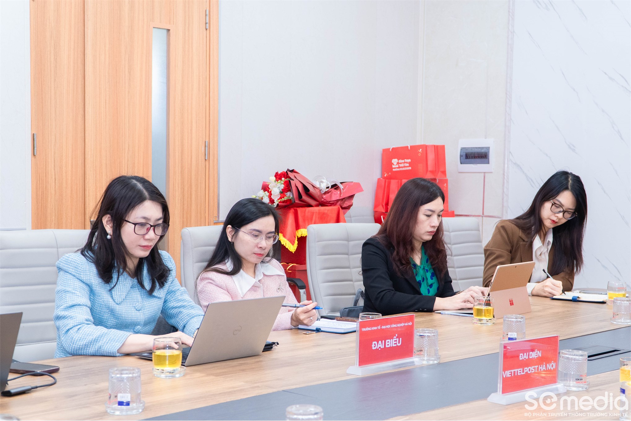 Trường Kinh tế – ĐH Công nghiệp Hà Nội và Viettel Post Hà Nội tăng cường hợp tác toàn diện trong đào tạo và phát triển nguồn nhân lực