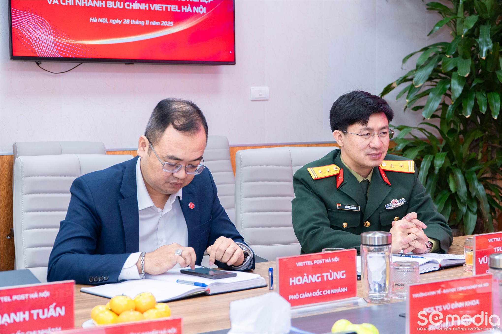 Trường Kinh tế – ĐH Công nghiệp Hà Nội và Viettel Post Hà Nội tăng cường hợp tác toàn diện trong đào tạo và phát triển nguồn nhân lực