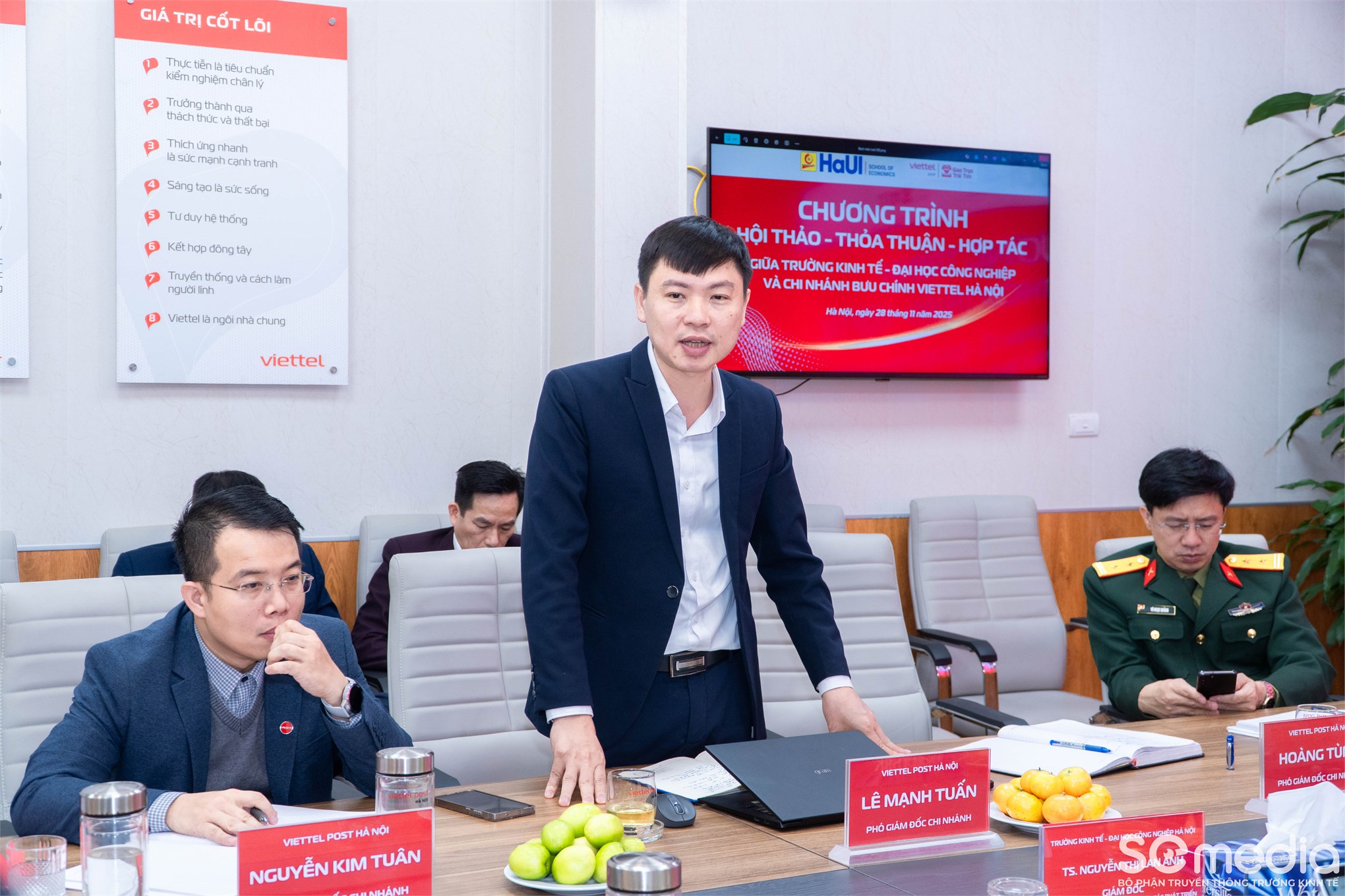 Trường Kinh tế – ĐH Công nghiệp Hà Nội và Viettel Post Hà Nội tăng cường hợp tác toàn diện trong đào tạo và phát triển nguồn nhân lực