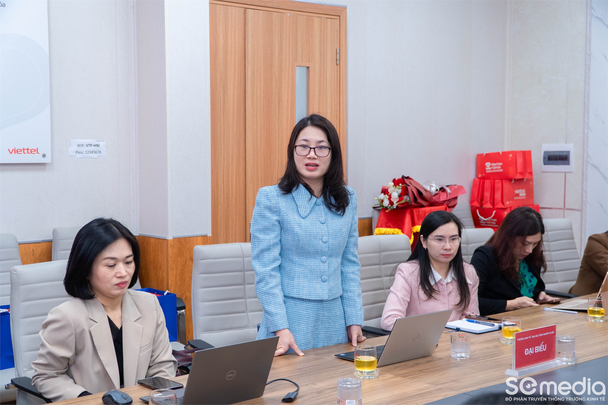 Trường Kinh tế – ĐH Công nghiệp Hà Nội và Viettel Post Hà Nội tăng cường hợp tác toàn diện trong đào tạo và phát triển nguồn nhân lực