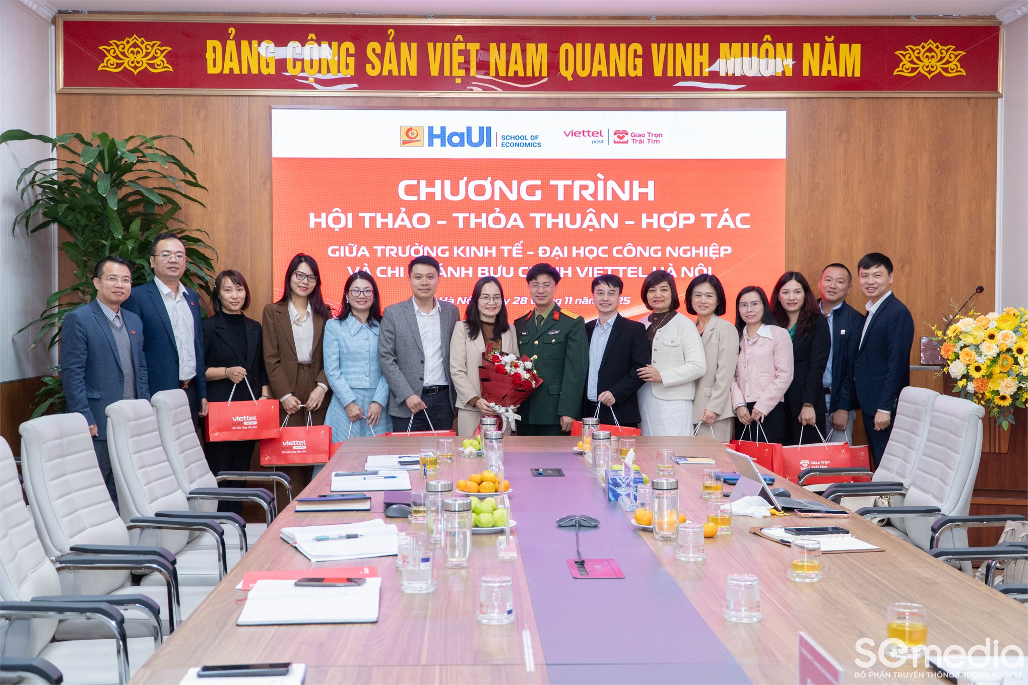 Trường Kinh tế – ĐH Công nghiệp Hà Nội và Viettel Post Hà Nội tăng cường hợp tác toàn diện trong đào tạo và phát triển nguồn nhân lực