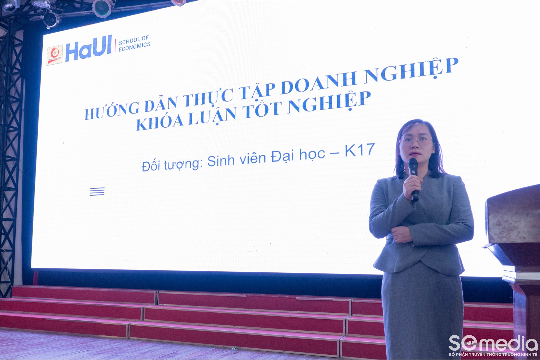 Ngày hội tư vấn thực tập và hướng nghiệp – Trường Kinh tế 2025: cầu nối giữa sinh viên và doanh nghiệp, mở rộng cơ hội việc làm từ hơn 32 đối tác tuyển dụng