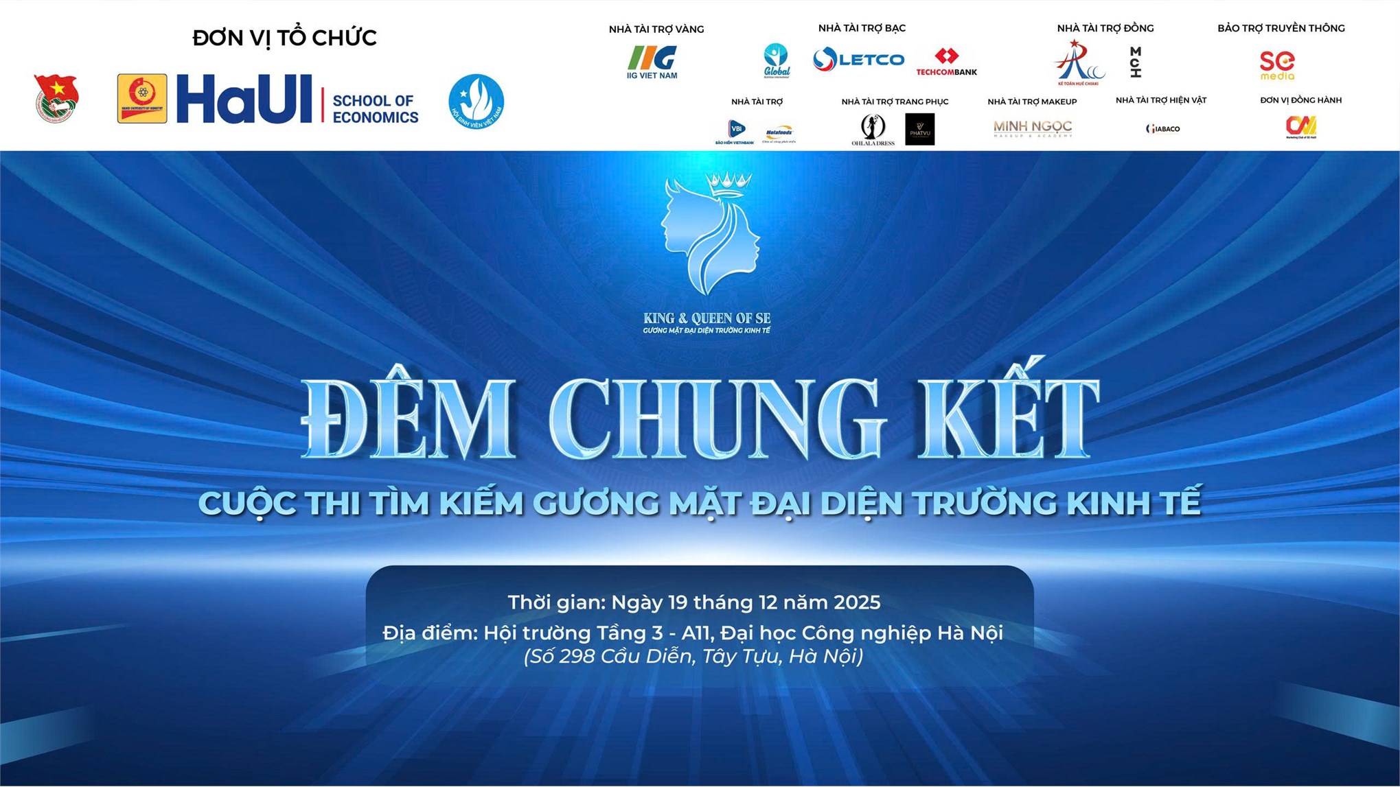 Chung kết cuộc thi “King and Queen of SE 2025”