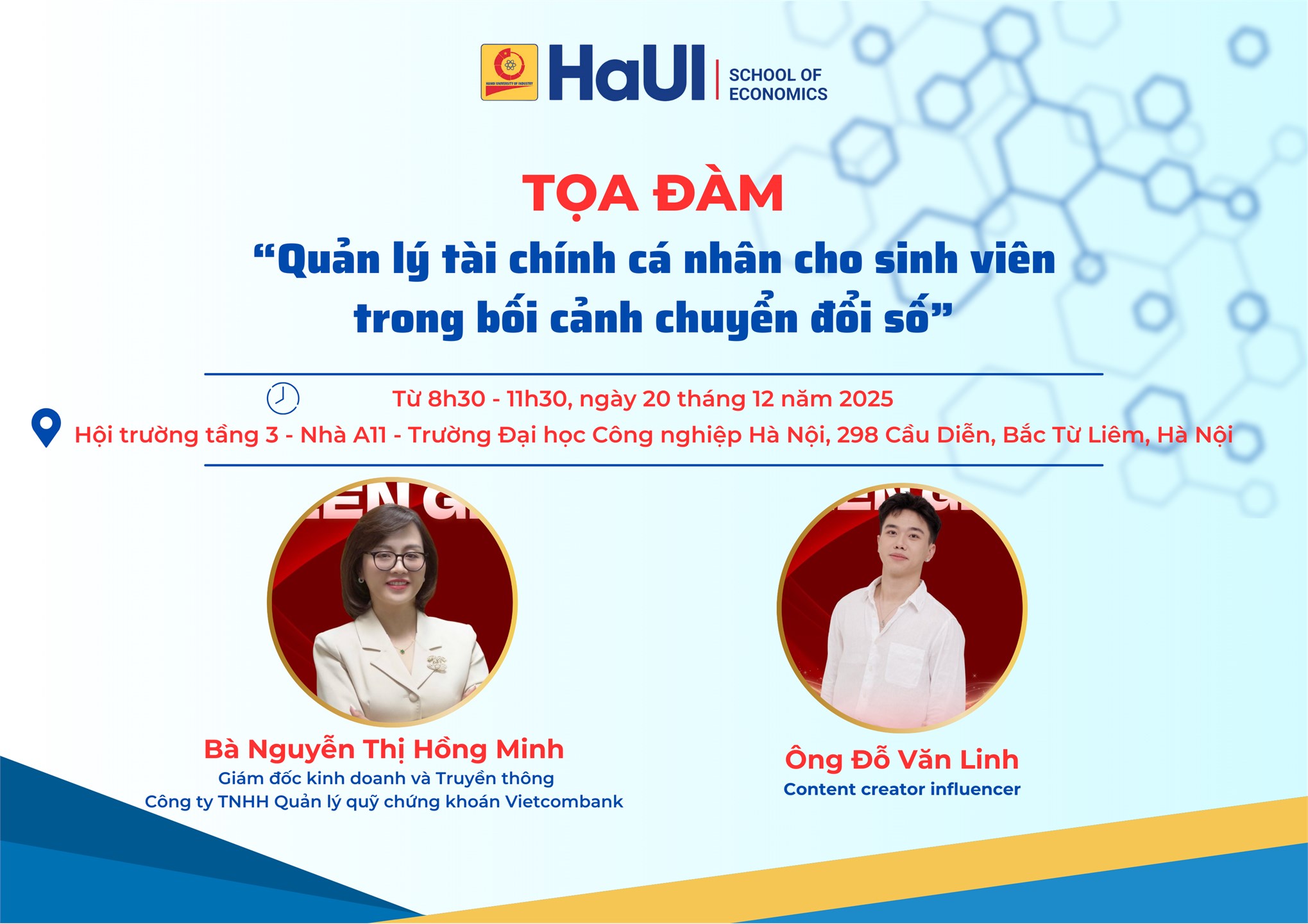 Tổ chức tọa đàm “Quản lý tài chính cá nhân cho sinh viên trong bối cảnh số”