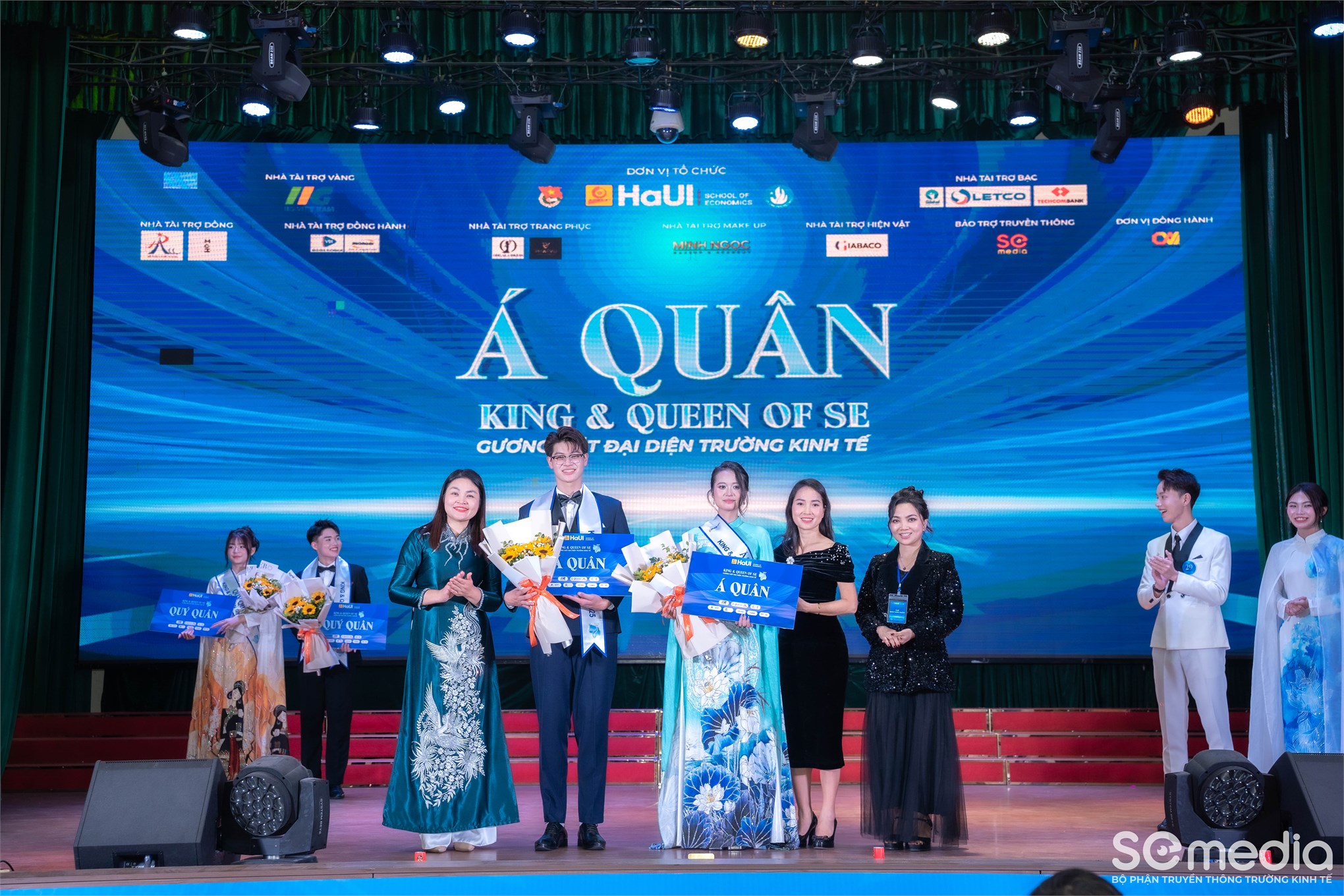 Chung kết `King & Queen of SE 2025 - Gương mặt đại diện Trường Kinh tế` : hành trình tỏa sáng của nhan sắc, trí tuệ và bản sắc sinh viên Kinh tế