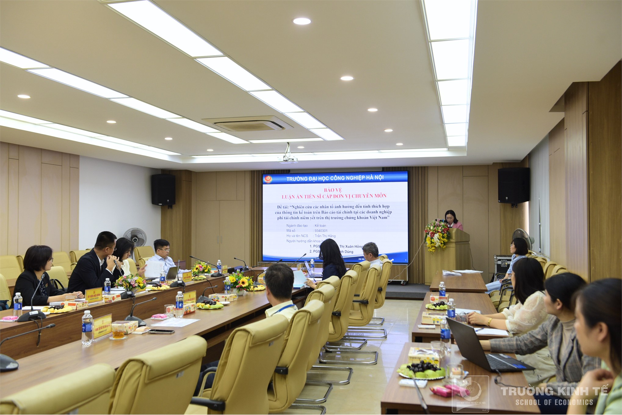 Đánh giá luận án tiến sĩ cấp đơn vị chuyên môn ngành kế toán