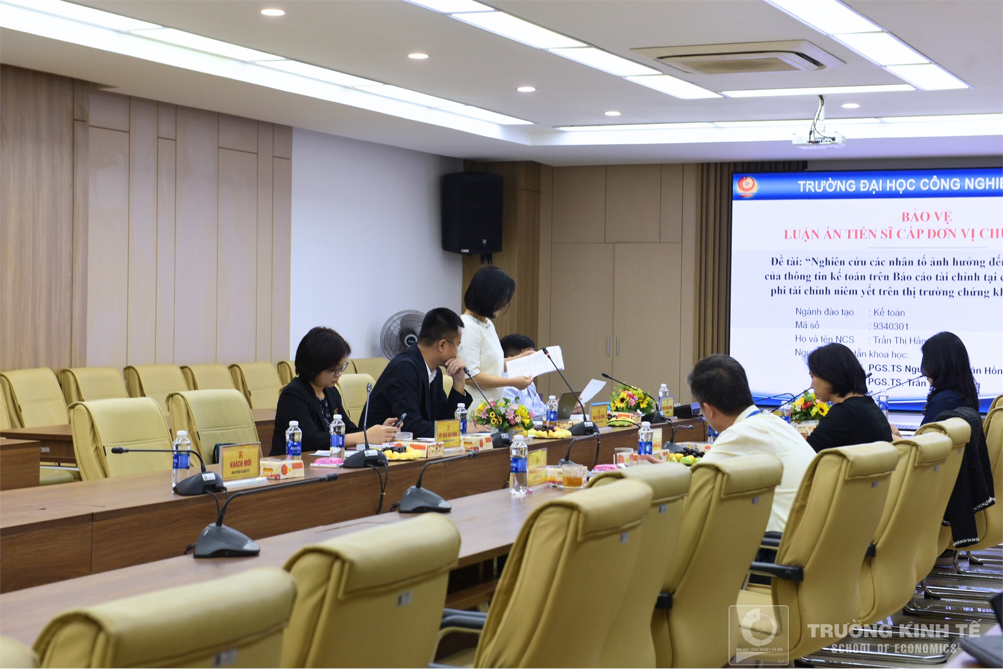 Đánh giá luận án tiến sĩ cấp đơn vị chuyên môn ngành kế toán