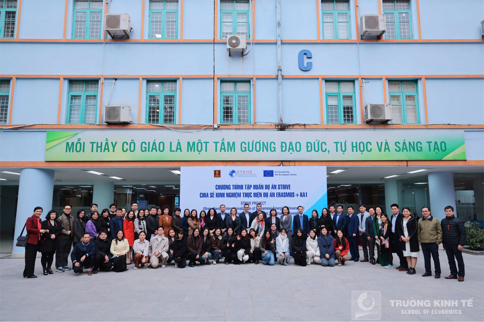 Trường Kinh tế - Đại học Công nghiệp Hà Nội tham dự “Chương trình tập huấn dự án STRIVE: chia sẻ kinh nghiệm thực hiện dự án Erasmus+ KA1”