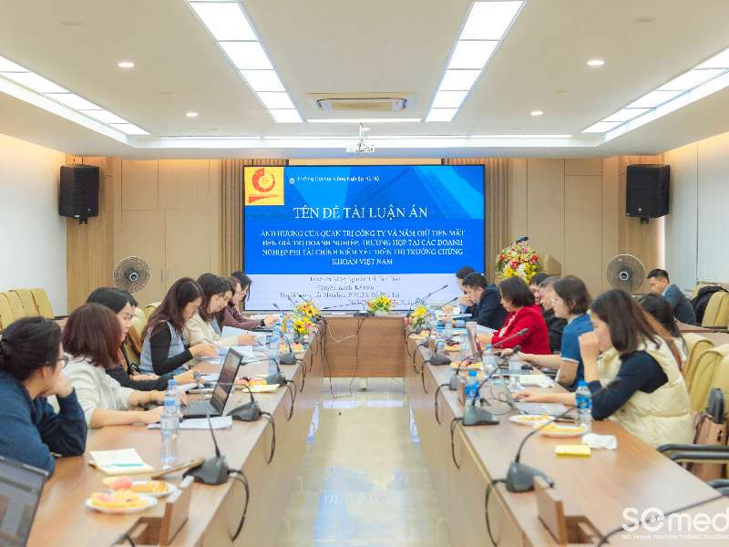 Trường Kinh tế tổ chức hội thảo luận án tiến sĩ ngành kế toán