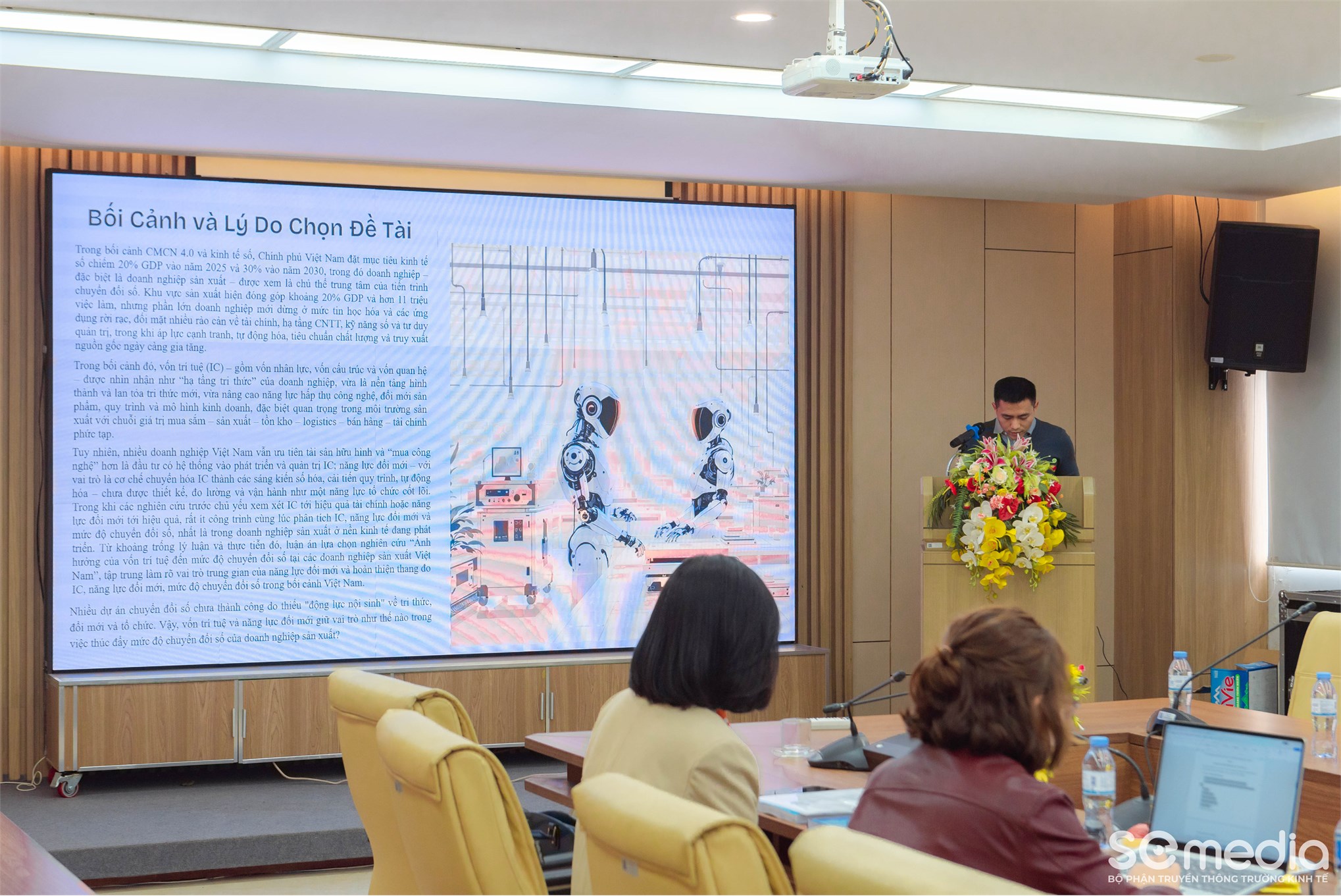 Trường Kinh tế tổ chức hội thảo luận án tiến sĩ ngành kế toán