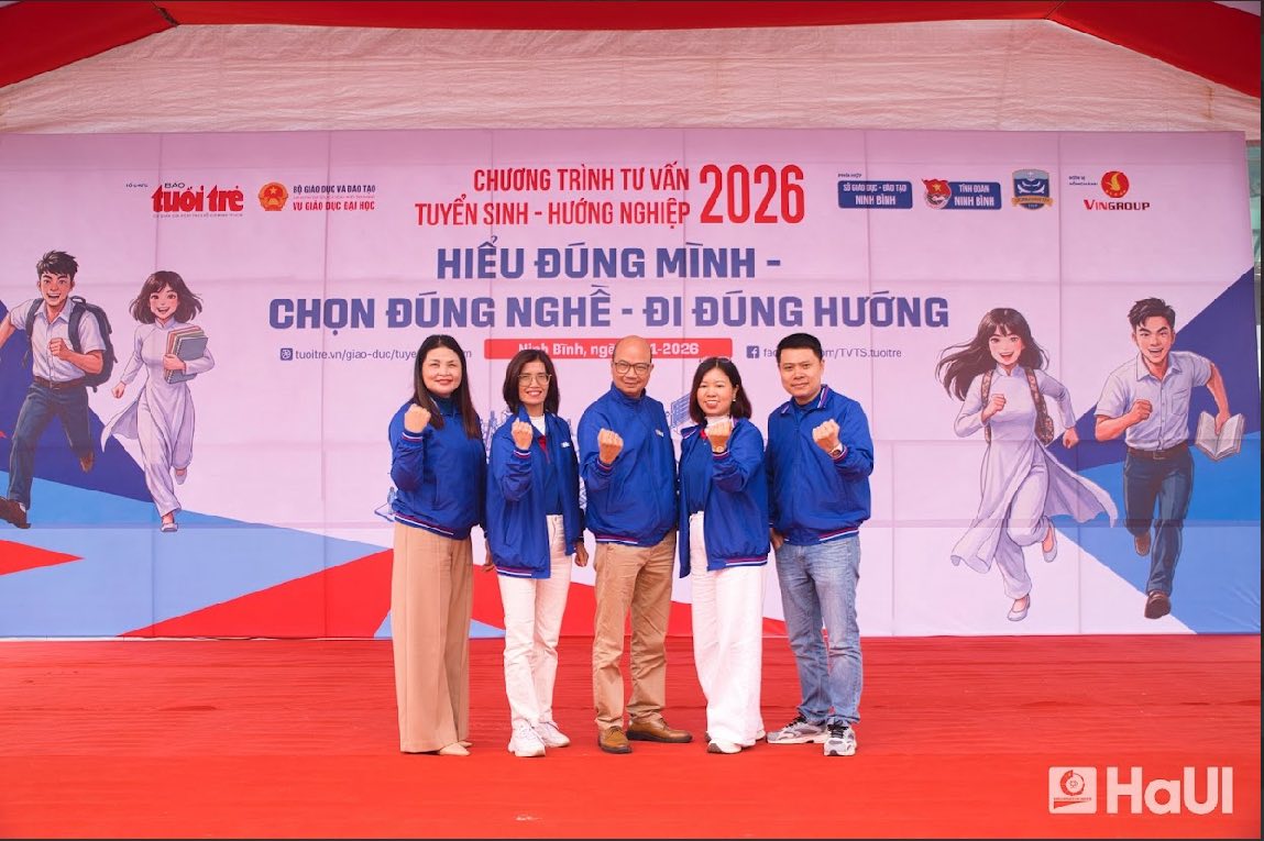 Từ những băn khoăn tuổi 18 đến “cuộc hẹn” mùa thu tựu trường 2026 tại Trường Kinh tế – HaUI