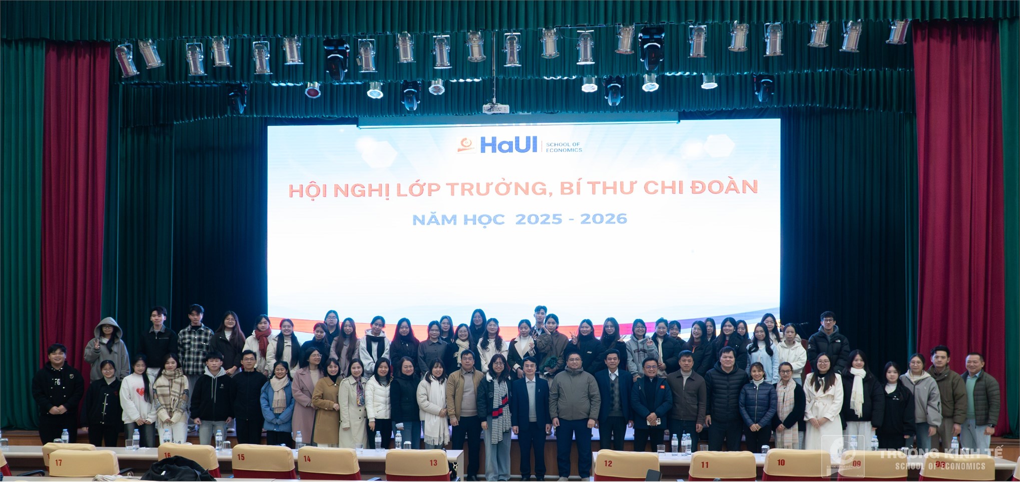 Trường Kinh tế tổ chức Hội nghị Lớp trưởng, Bí thư Chi đoàn năm học 2025 – 2026