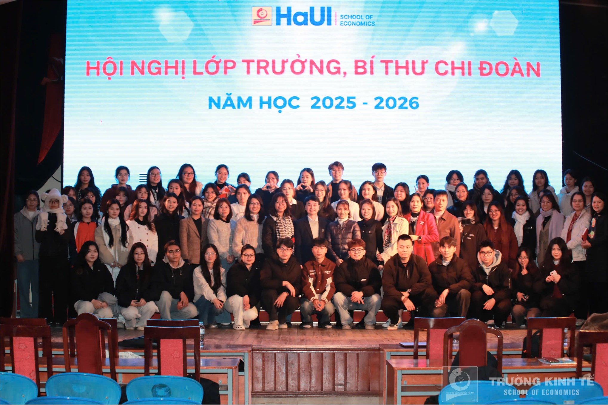 Trường Kinh tế tổ chức Hội nghị Lớp trưởng, Bí thư Chi đoàn năm học 2025 – 2026