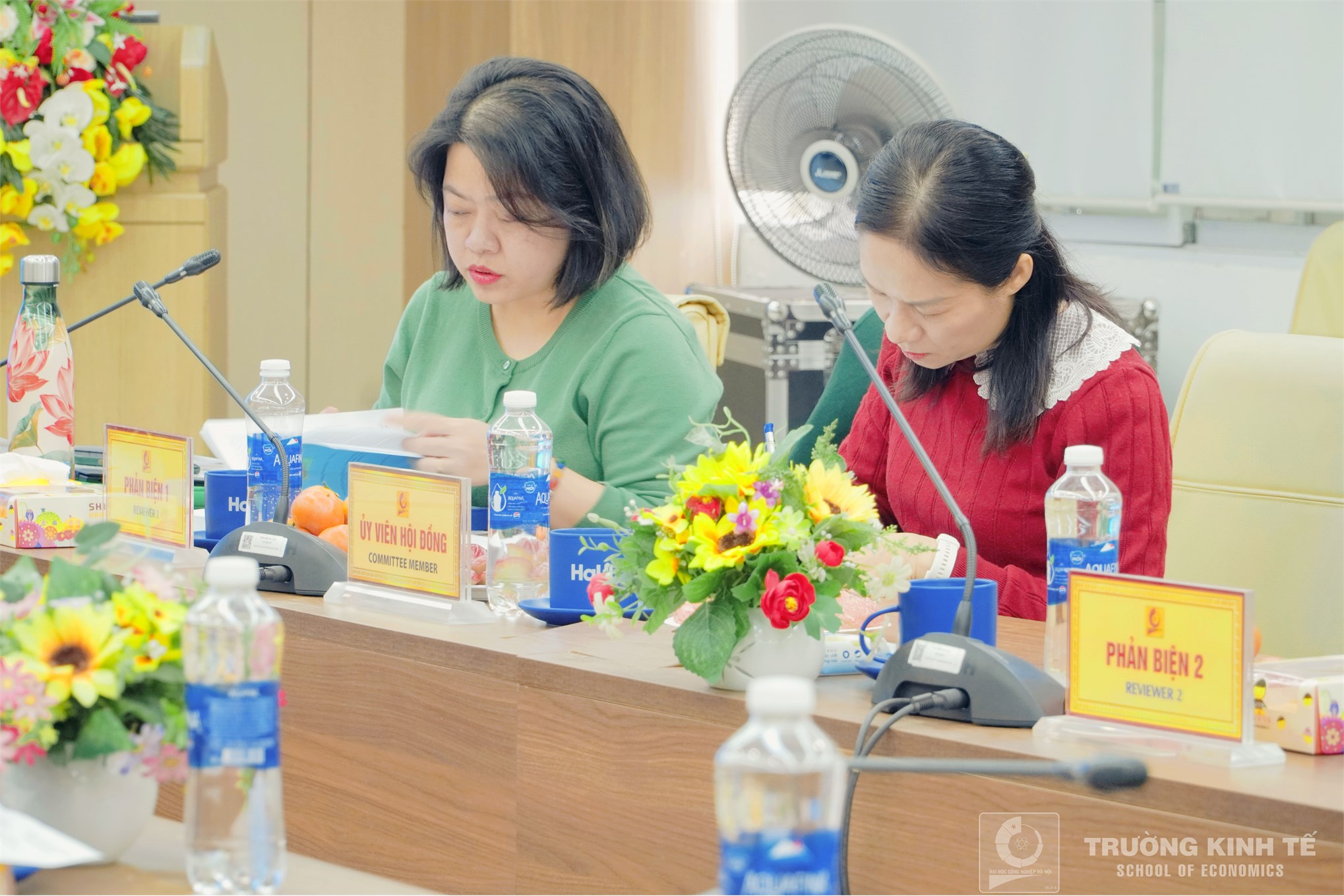 Trường Kinh tế tổ chức đánh giá luận án tiến sĩ cấp đơn vị chuyên môn cho NCS Lê Thị Ngọc Mai, ngành Kế toán.