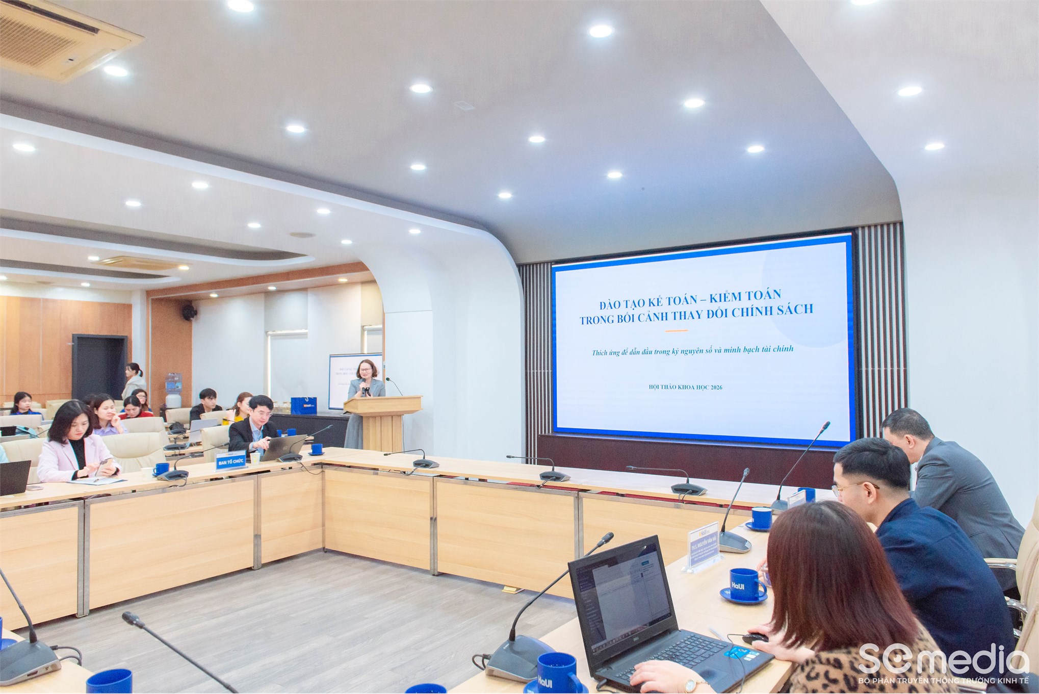 Trường Kinh tế - Đại học Công nghiệp Hà Nội tổ chức hội thảo `Thuế và kế toán trong bối cảnh chuyển đổi số`