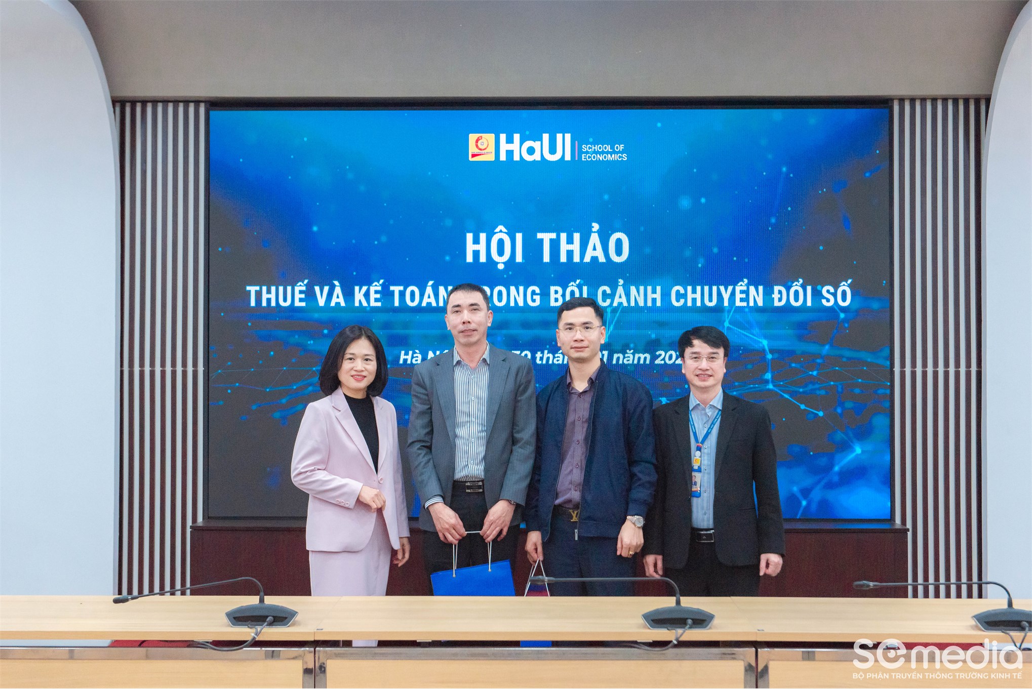 Trường Kinh tế - Đại học Công nghiệp Hà Nội tổ chức hội thảo `Thuế và kế toán trong bối cảnh chuyển đổi số`