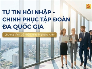 CỬ NHÂN KẾ TOÁN (CHƯƠNG TRÌNH TIẾNG ANH)