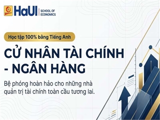 CỬ NHÂN TÀI CHÍNH NGÂN HÀNG (ĐÀO TẠO BẰNG TIẾNG ANH)