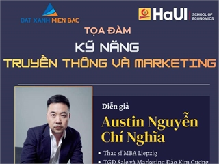 Đăng ký tham dự tọa đàm: “Kỹ năng truyền thông và marketing”