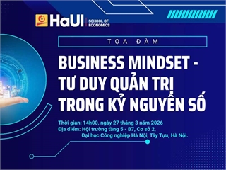 Mời tham dự toạ đàm: “Business Mindset – Tư duy quản trị trong kỷ nguyên số”