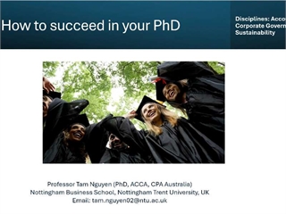 Trường Kinh tế tổ chức seminar “Hướng dẫn các bước để thực hiện Nghiên cứu sinh thành công”