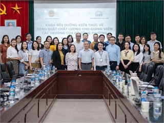 Khai mạc “Khóa bồi dưỡng kiến thức về Năng suất chất lượng” dành cho giảng viên các trường thuộc Bộ Công Thương