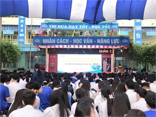 Trường Kinh tế - Đại học Công nghiệp Hà Nội tư vấn hướng nghiệp và tuyển sinh tại Trường THPT Đại Mỗ