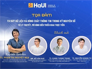 Tổ chức "Tọa đàm: Tư duy dữ liệu và dòng chảy thông tin trong kỷ nguyên số: từ lý thuyết, mô hình đến triển khai thực tiễn"