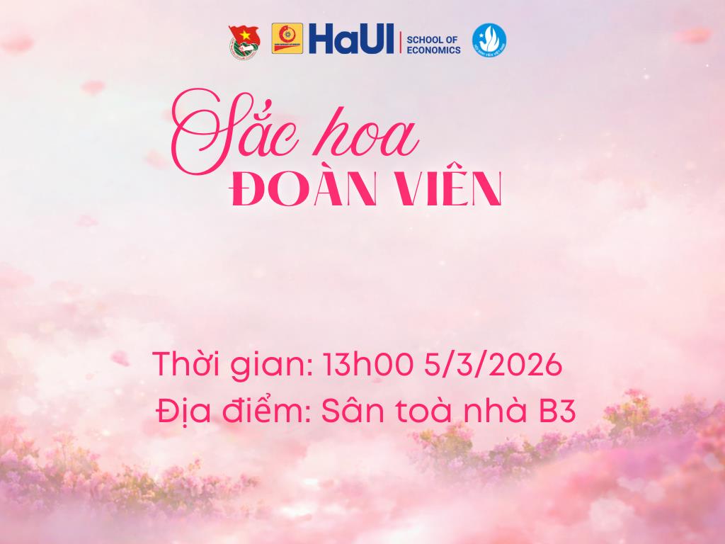 Thông báo Tổ chức Cuộc thi cắm hoa nghệ thuật với chủ đề “Sắc hoa Đoàn viên”