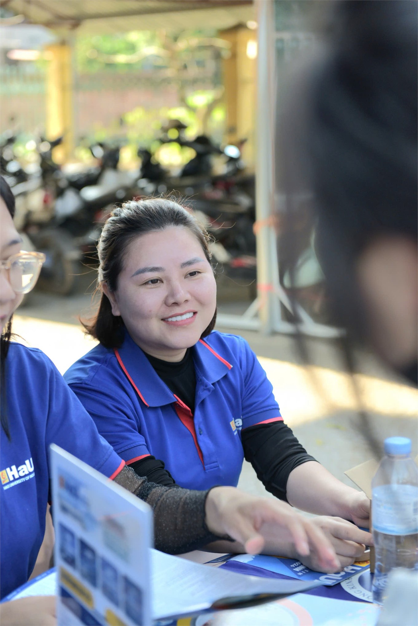 Trường Kinh tế, Đại học Công nghiệp Hà Nội tư vấn hướng nghiệp và tuyển sinh tại Trường THPT Hiệp Hòa số 3