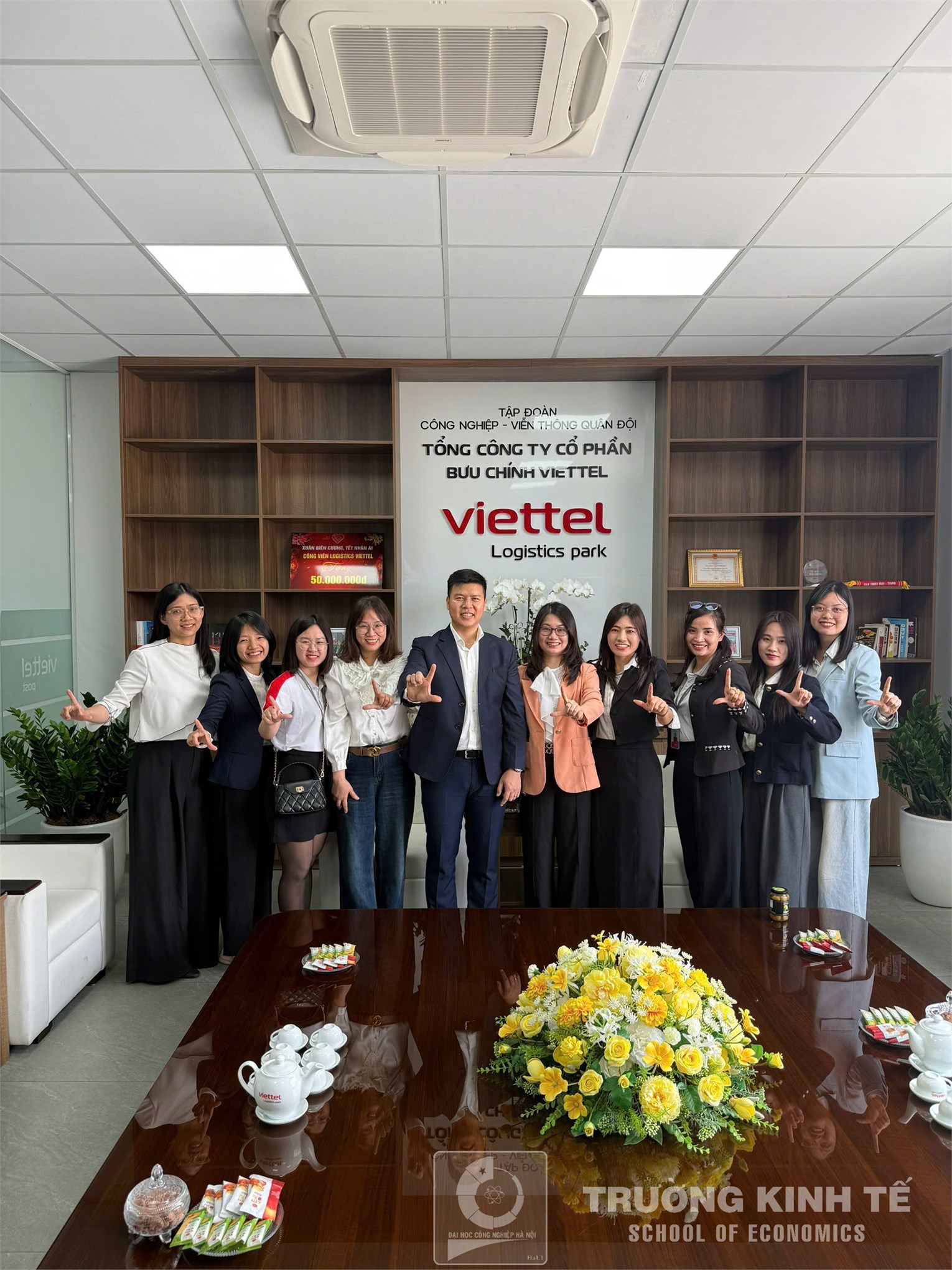 Tham quan thực tế Công viên Logistics Viettel Lạng Sơn của sinh viên ngành Logistics – Khoa Kinh doanh số - Trường Kinh tế