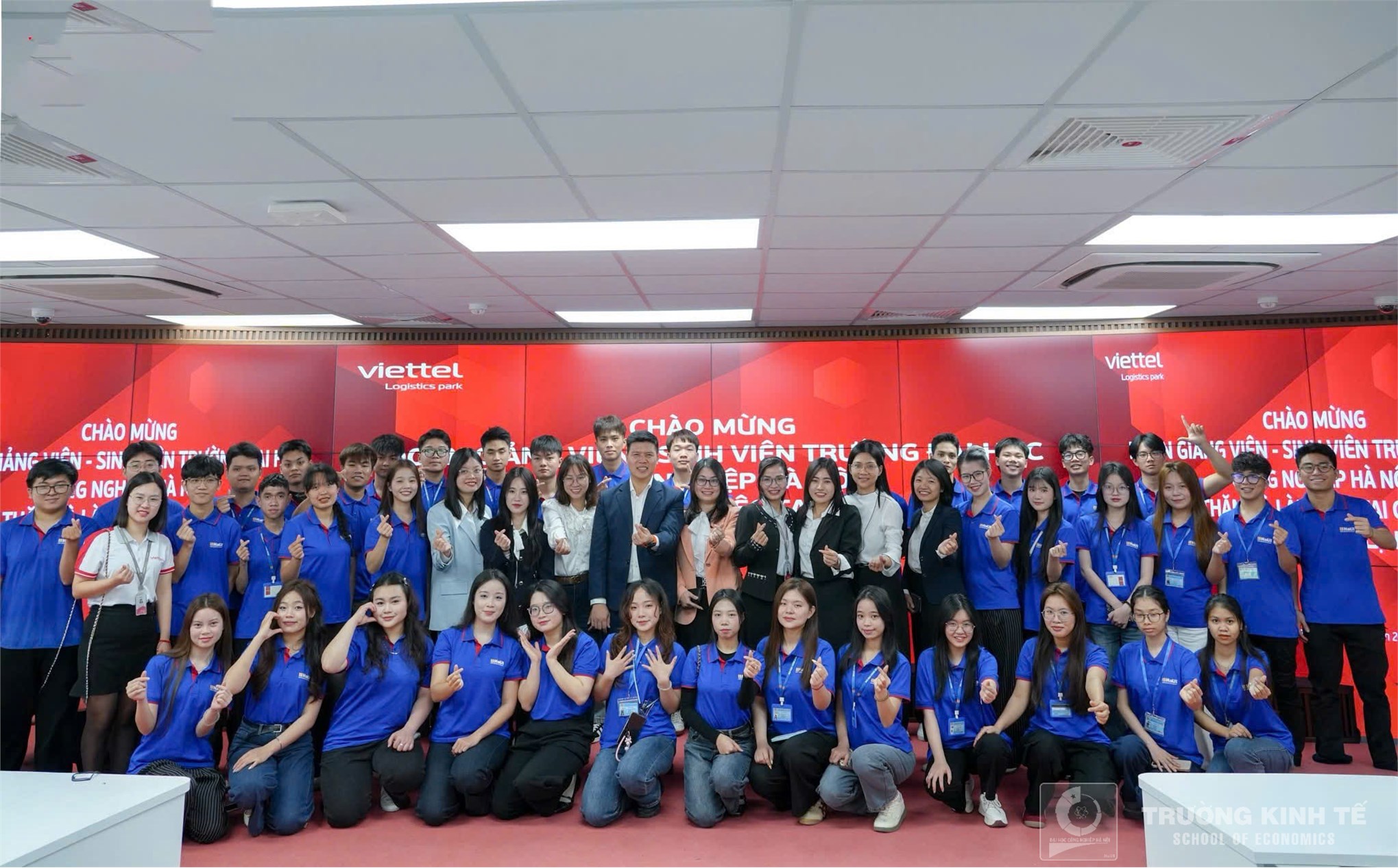 Tham quan thực tế Công viên Logistics Viettel Lạng Sơn của sinh viên ngành Logistics – Khoa Kinh doanh số - Trường Kinh tế