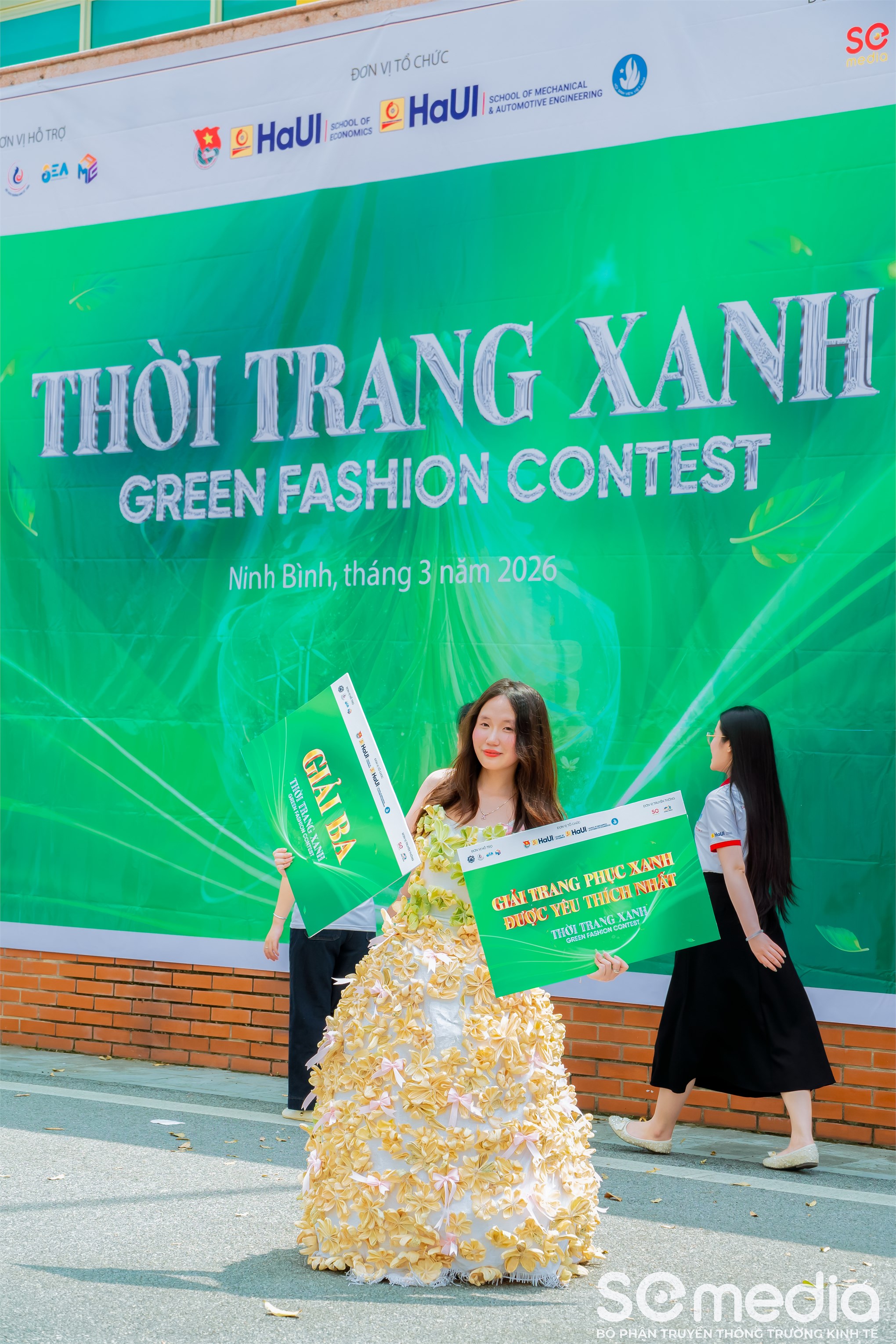Ấn tượng sức trẻ Sinh viên Trường Kinh tế trong chuỗi hoạt động Thời trang xanh (Green fashion contest) & Hội khỏe sinh viên cơ sở 3