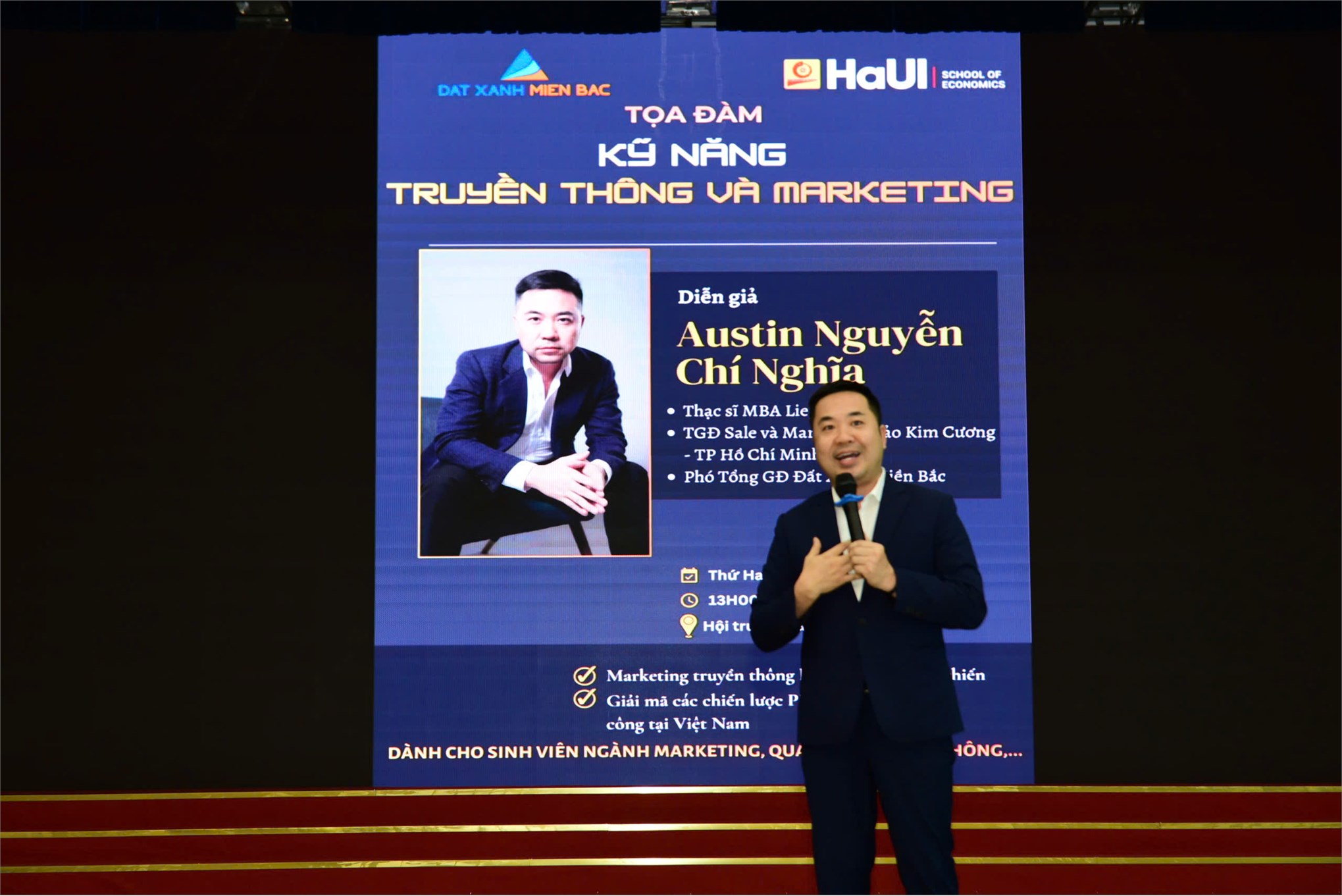 Trường Kinh tế - Đại học Công nghiệp Hà Nội tổ chức thành công Tọa đàm “Kỹ năng truyền thông và marketing”: Nâng cao năng lực thực chiến cho sinh viên