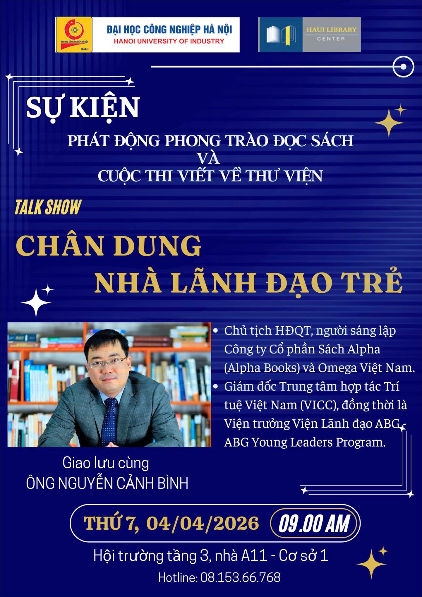 Sự kiện Phát động phong trào đọc sách & Cuộc thi viết về thư viện