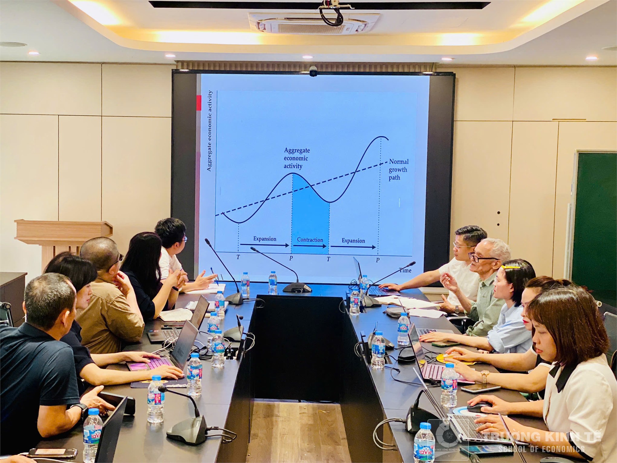 Trao đổi chuyên môn học phần Kinh tế học vĩ mô: “How to make macroeconomics become more interesting for students”