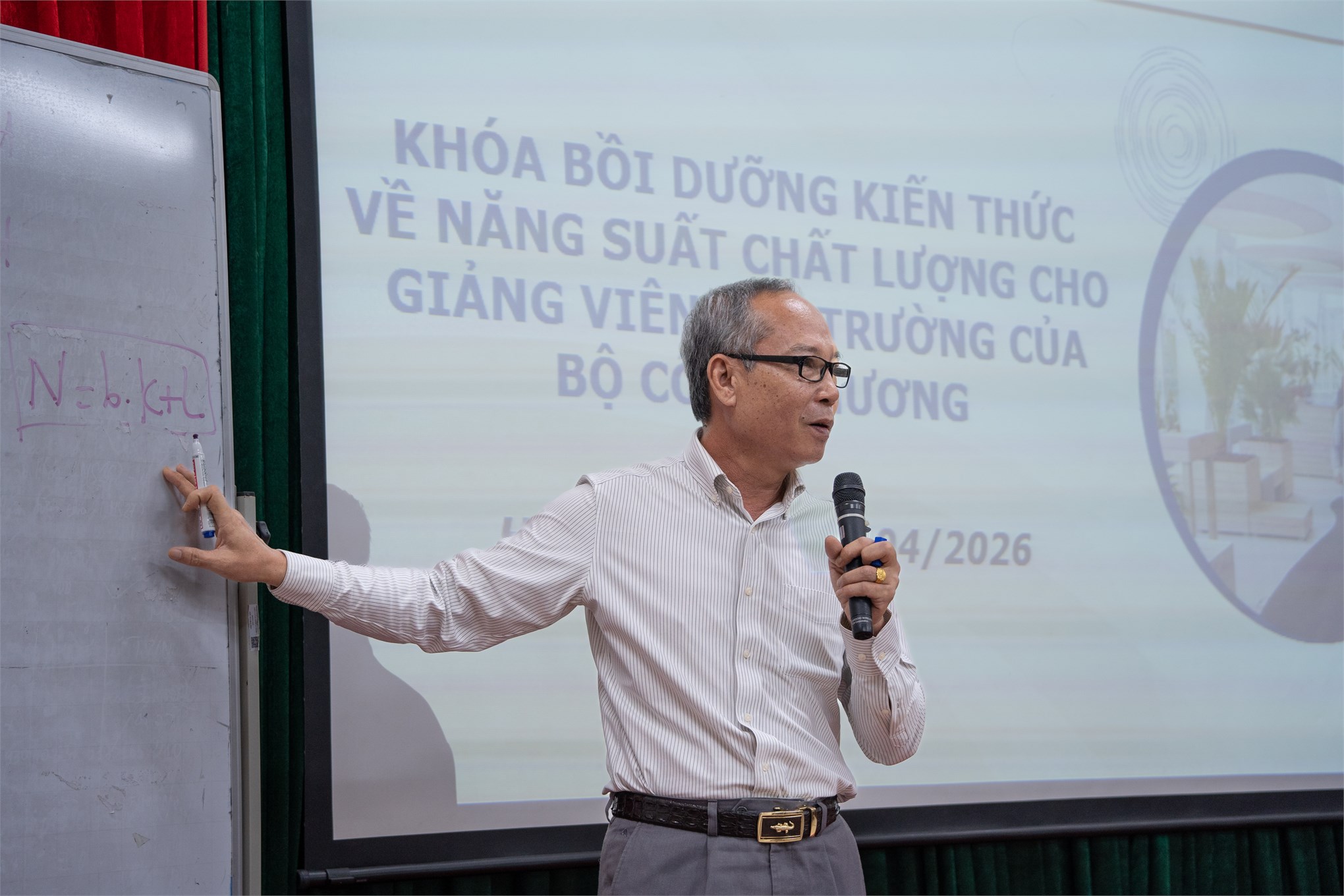Khai mạc “Chương trình Khóa bồi dưỡng kiến thức về năng suất chất lượng” Dành cho giảng viên các trường thuộc Bộ Công Thương Đợt 1